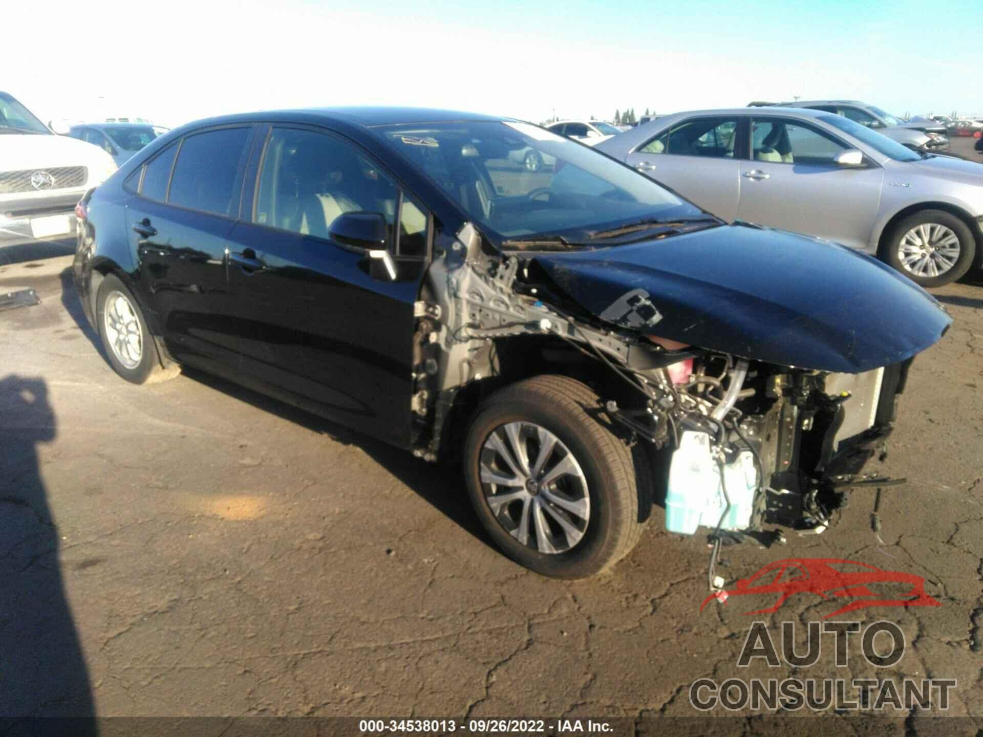 TOYOTA COROLLA 2020 - JTDEBRBE9LJ000302