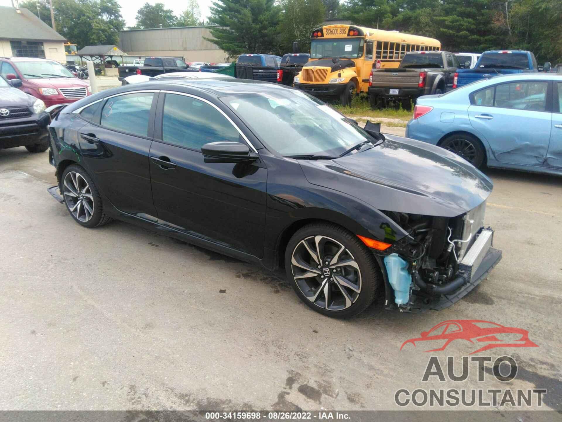 HONDA CIVIC SI SEDAN 2019 - 2HGFC1E54KH706853