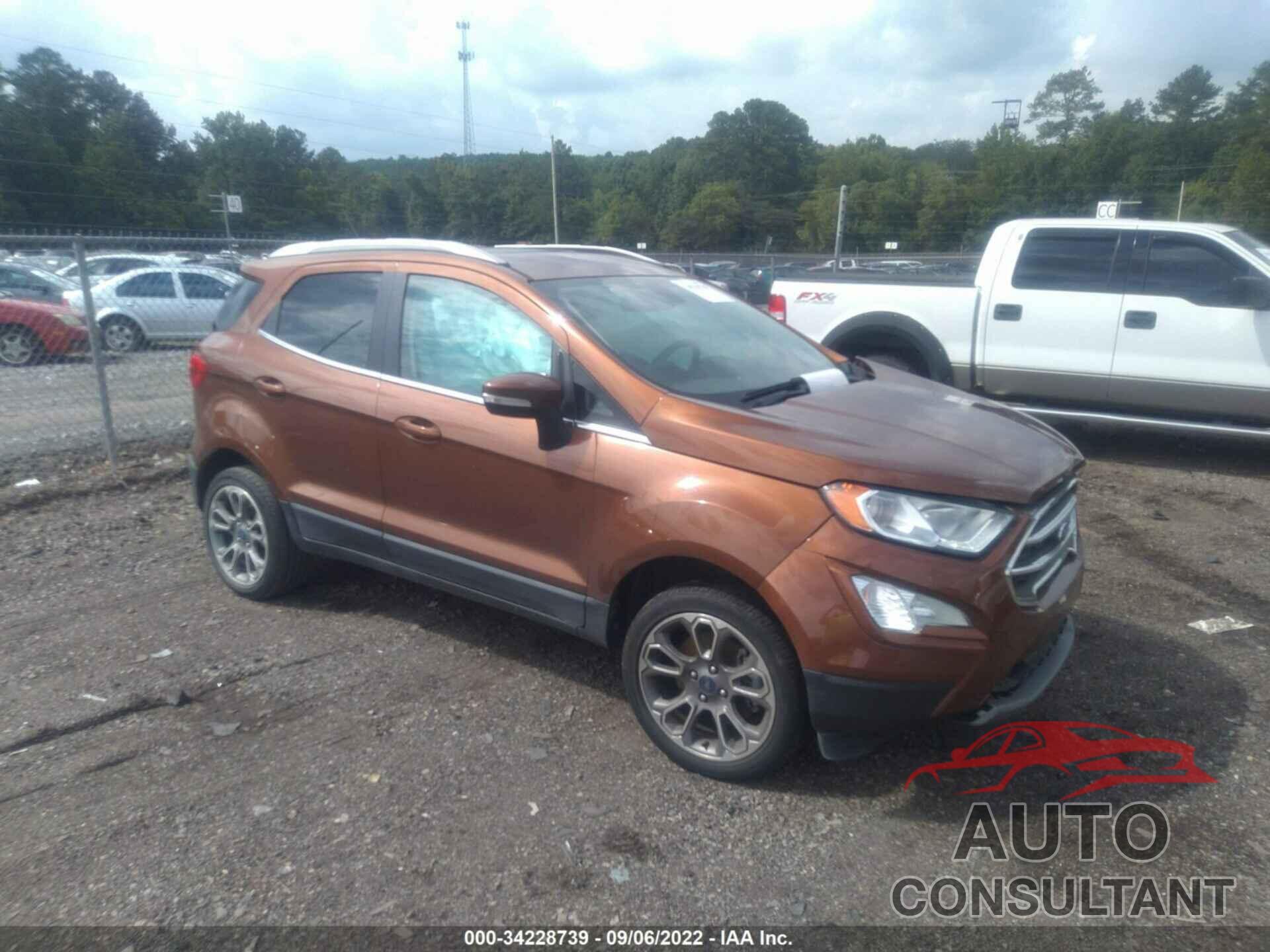 FORD ECOSPORT 2019 - MAJ3S2KE7KC250631