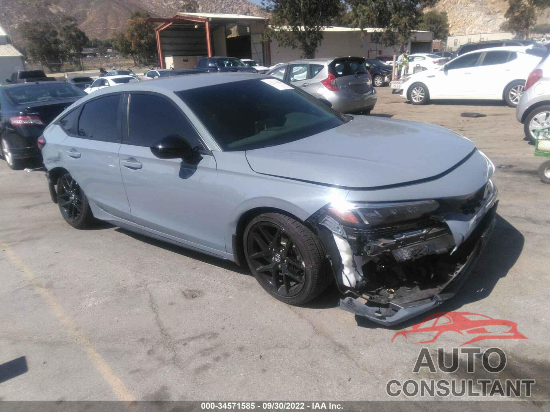 HONDA CIVIC HATCHBACK 2022 - 19XFL2H81NE006475