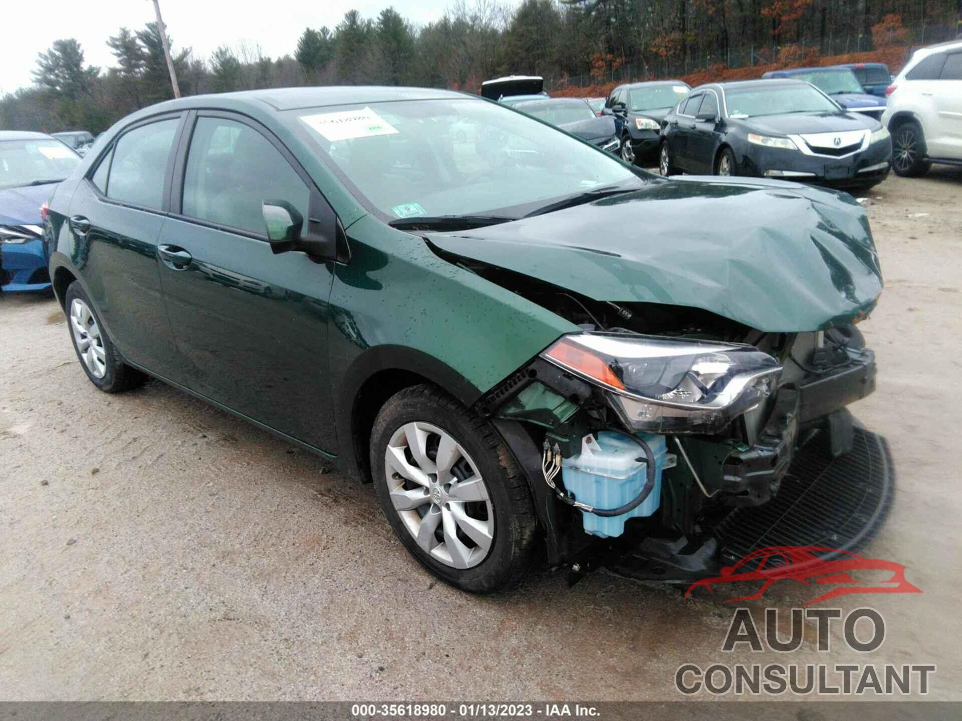 TOYOTA COROLLA 2016 - 2T1BURHE0GC651856