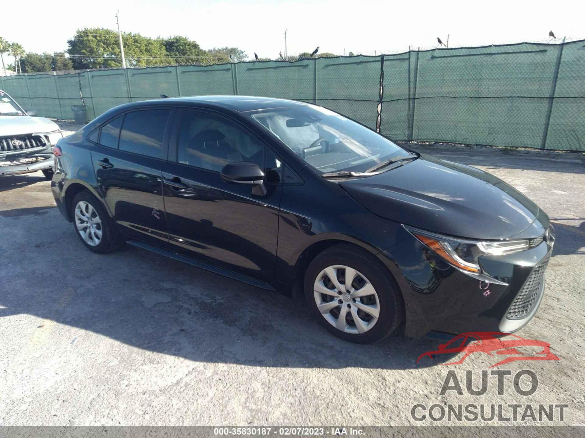 TOYOTA COROLLA 2020 - JTDEPRAE8LJ104931