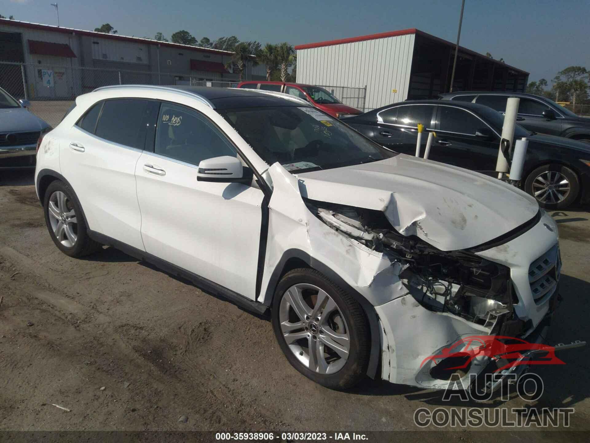 MERCEDES-BENZ GLA 2020 - WDCTG4GBXLU028225