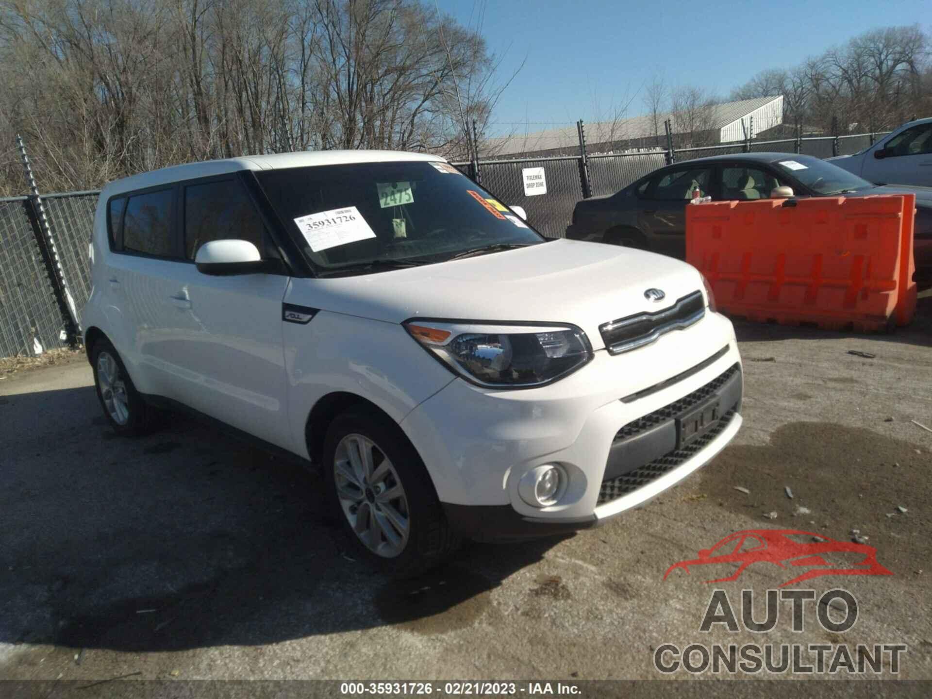 KIA SOUL 2019 - KNDJP3A52K7017677