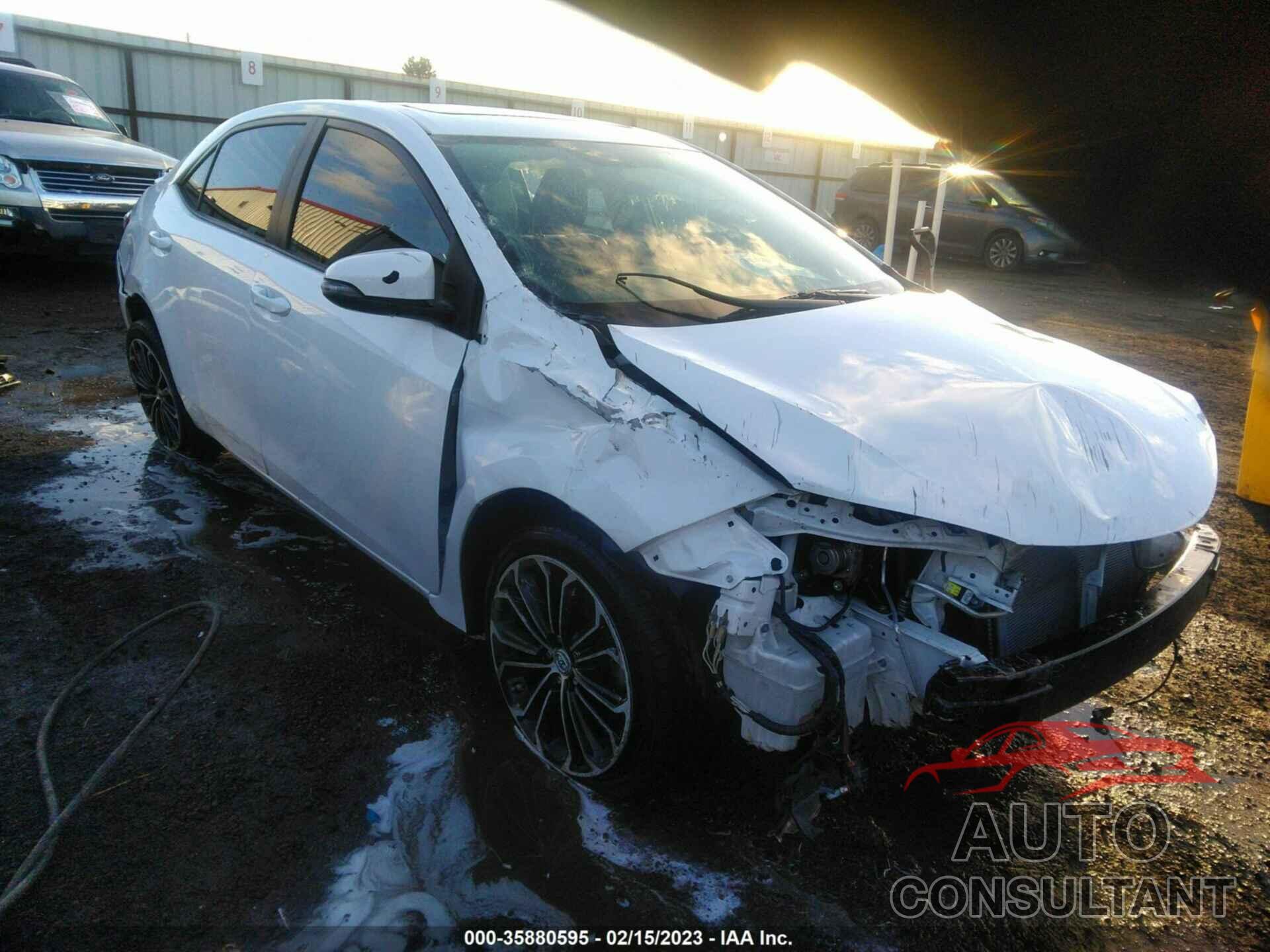 TOYOTA COROLLA 2016 - 2T1BURHE1GC484956