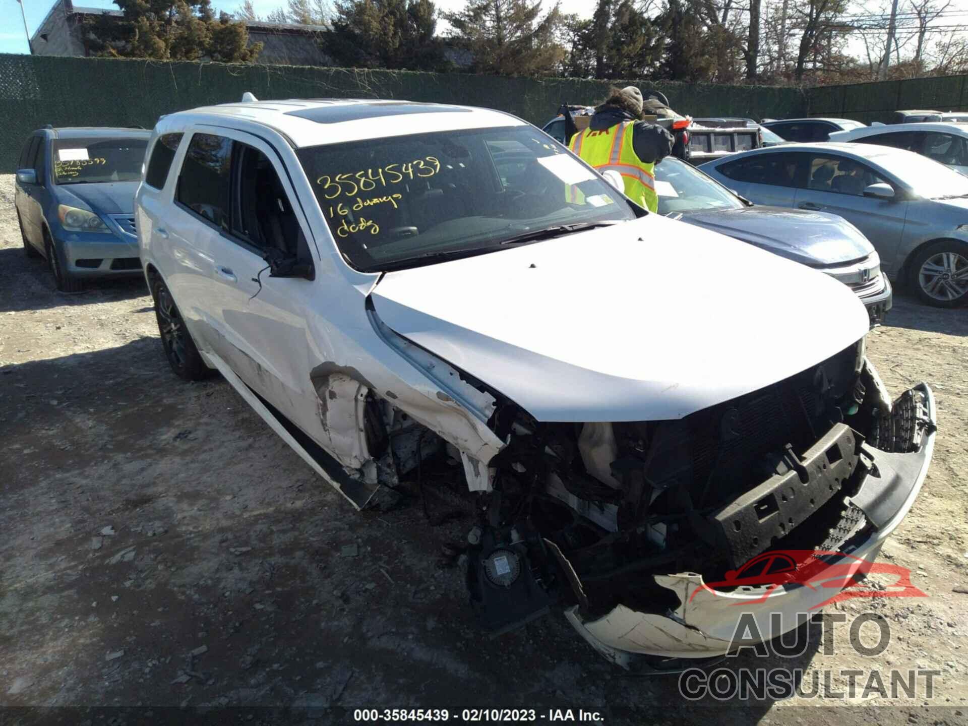 DODGE DURANGO 2016 - 1C4SDJCT1GC420013