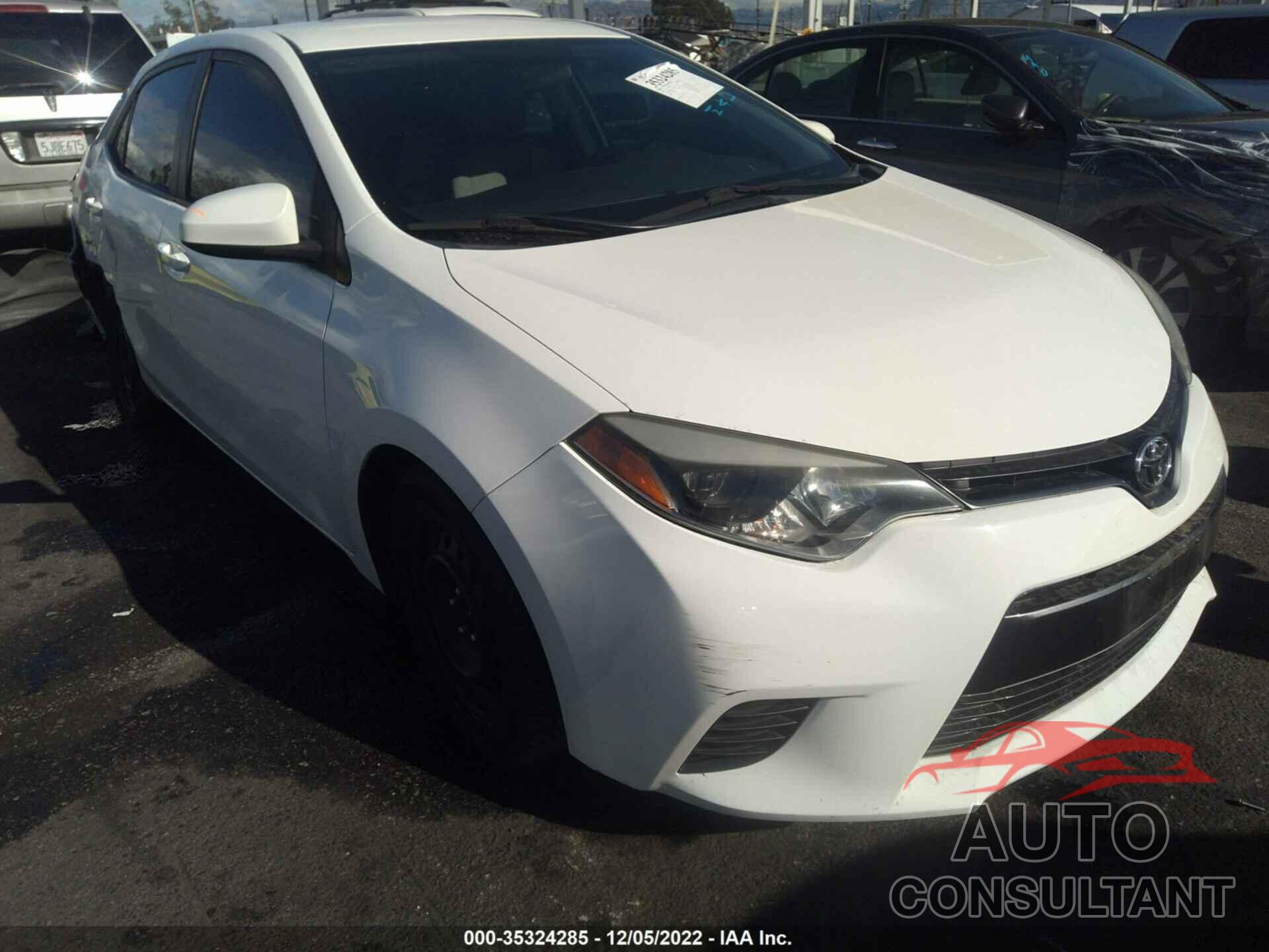 TOYOTA COROLLA 2016 - 5YFBURHE9GP527830