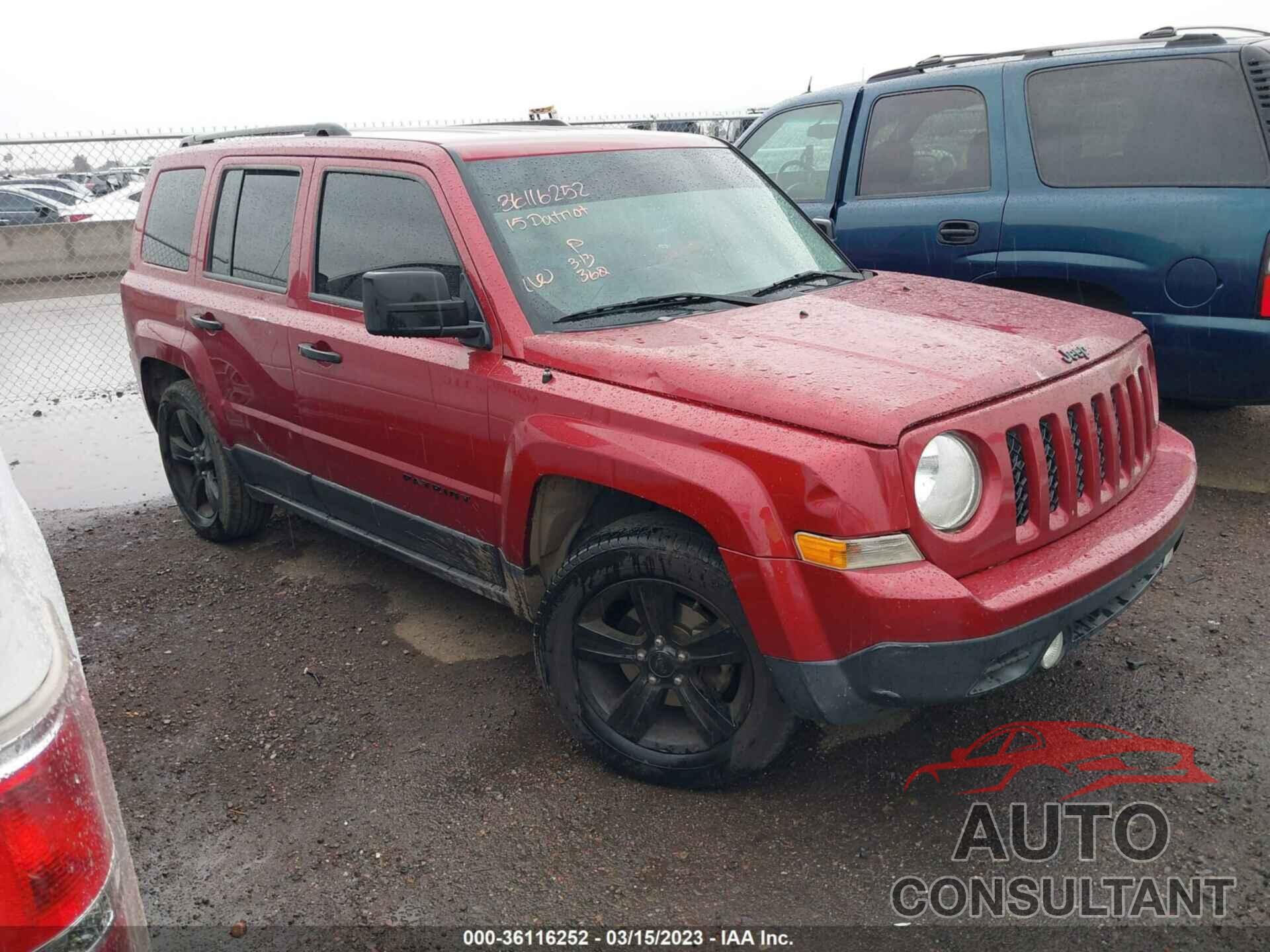 JEEP PATRIOT 2015 - 1C4NJPBA9FD263901