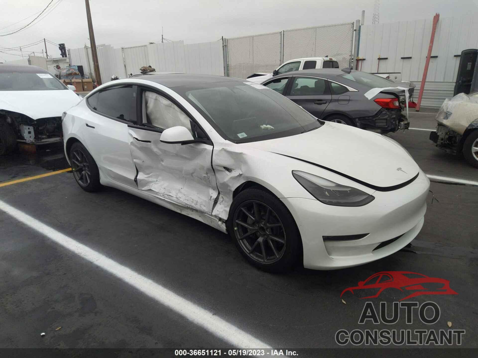TESLA MODEL 3 2021 - 5YJ3E1EA4MF874509