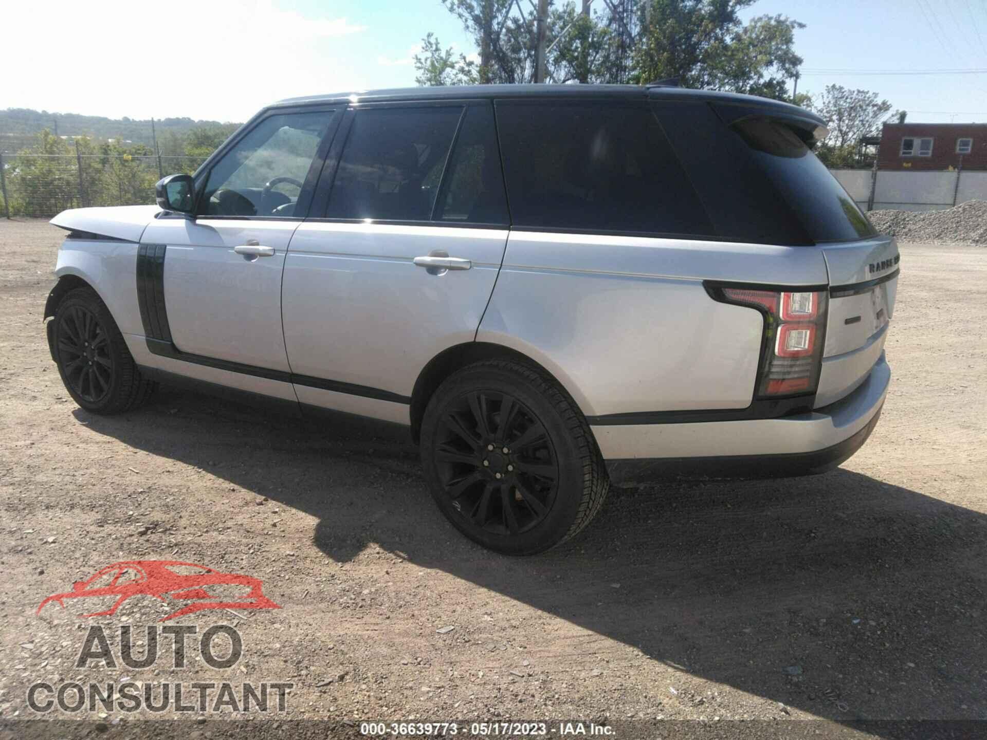 LAND ROVER RANGE ROVER 2017 - SALGS2FE0HA344854