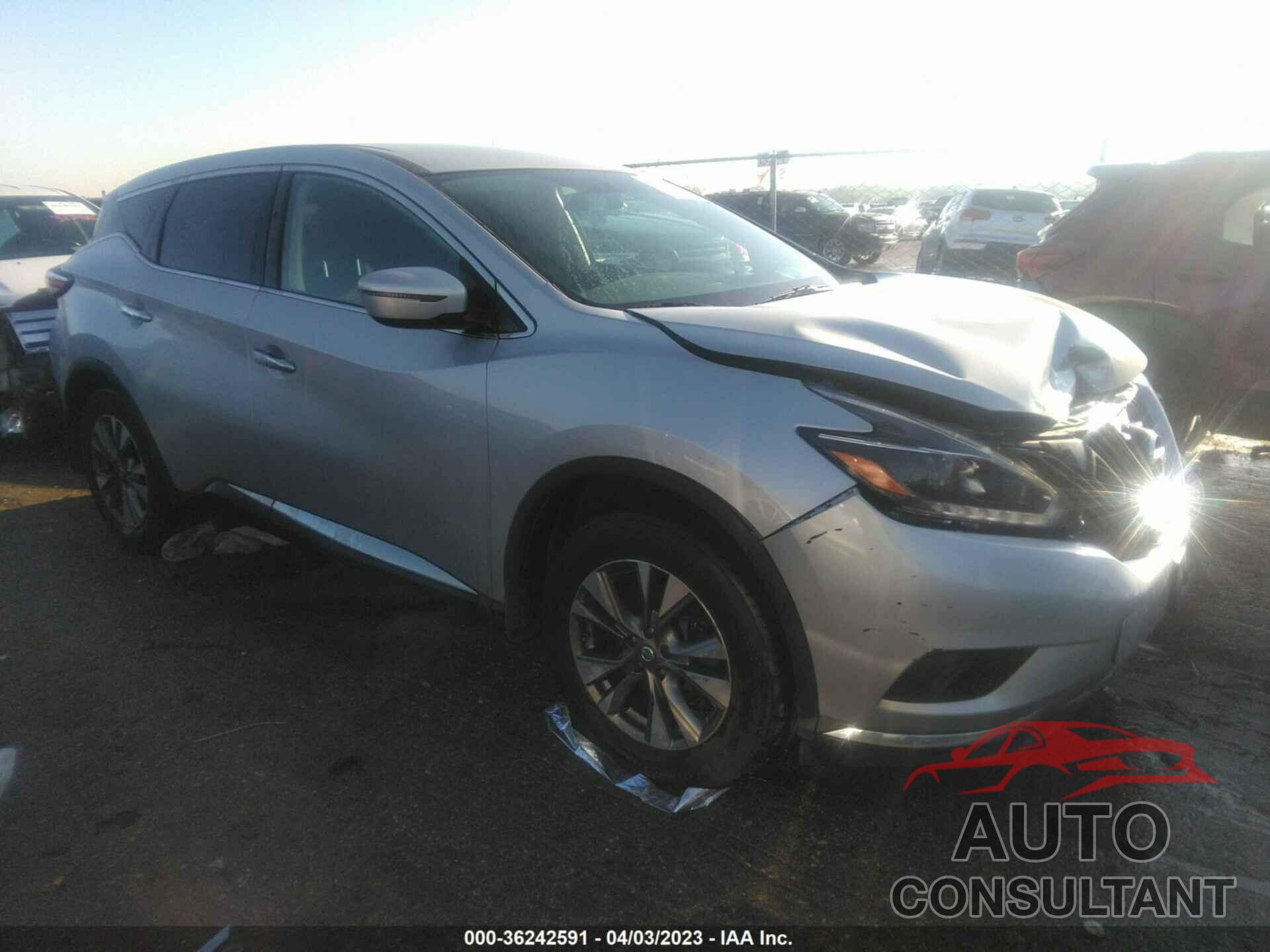 NISSAN MURANO 2018 - 5N1AZ2MH9JN115282