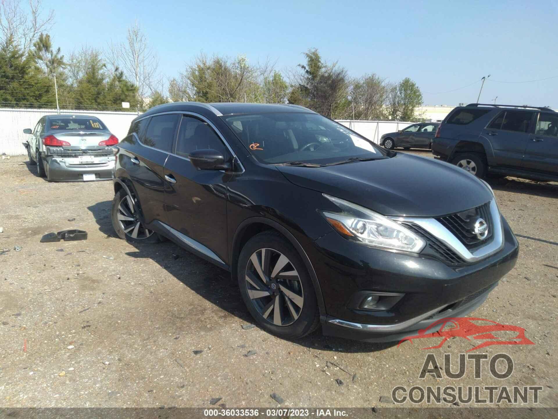 NISSAN MURANO 2017 - 5N1AZ2MG4HN143539