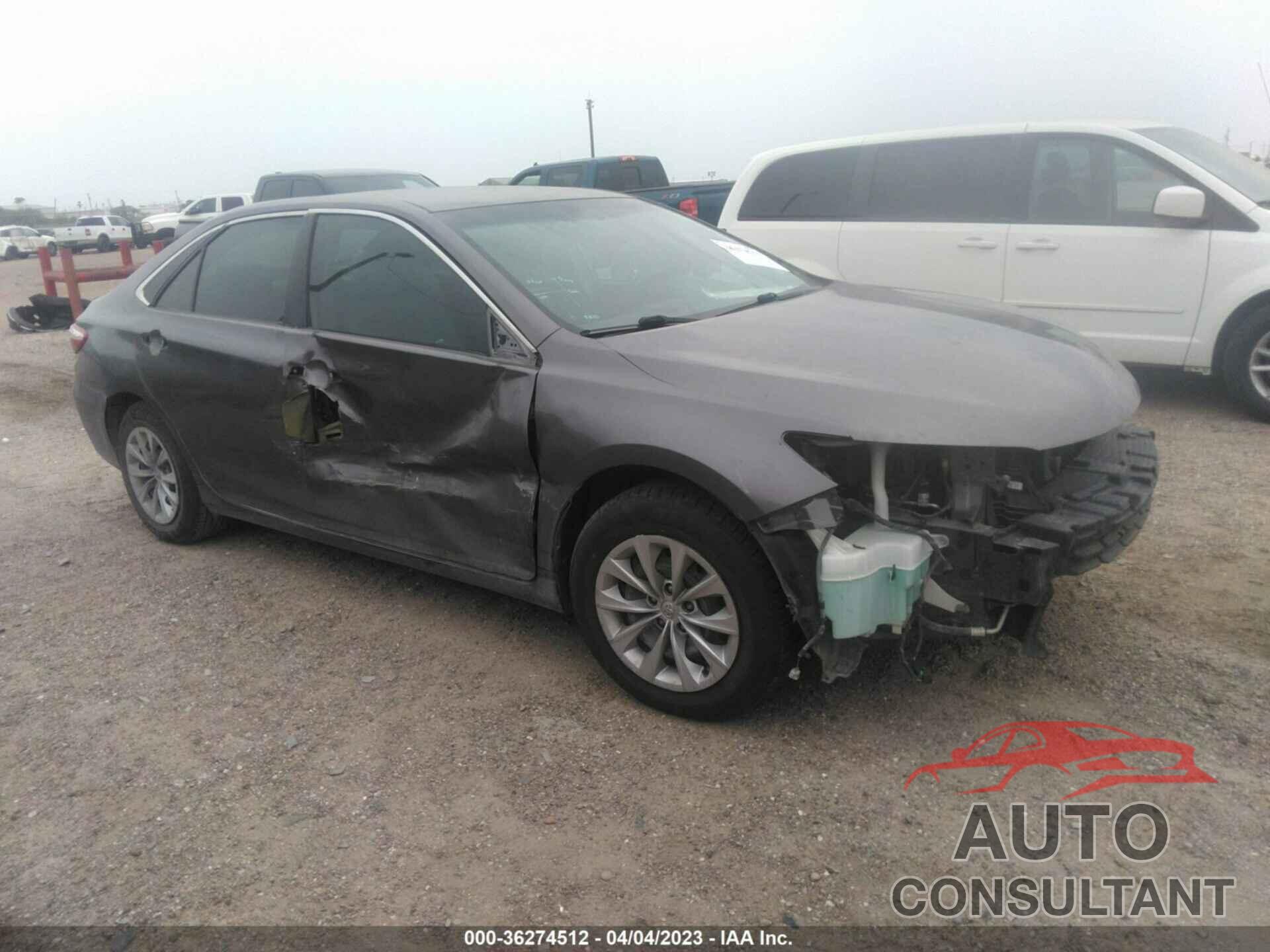 TOYOTA CAMRY 2016 - 4T4BF1FK6GR532587