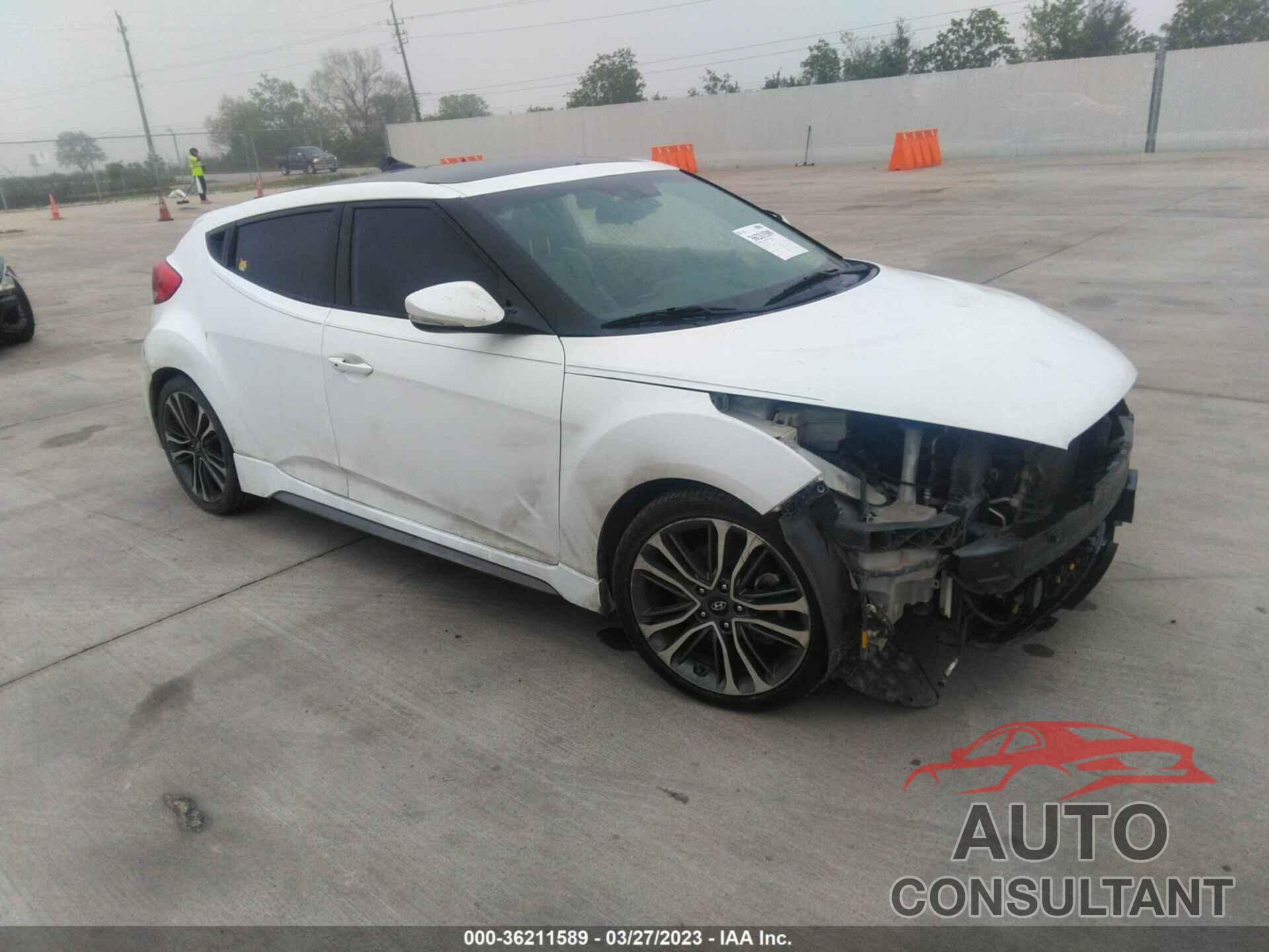 HYUNDAI VELOSTER 2017 - KMHTC6AE7HU309689