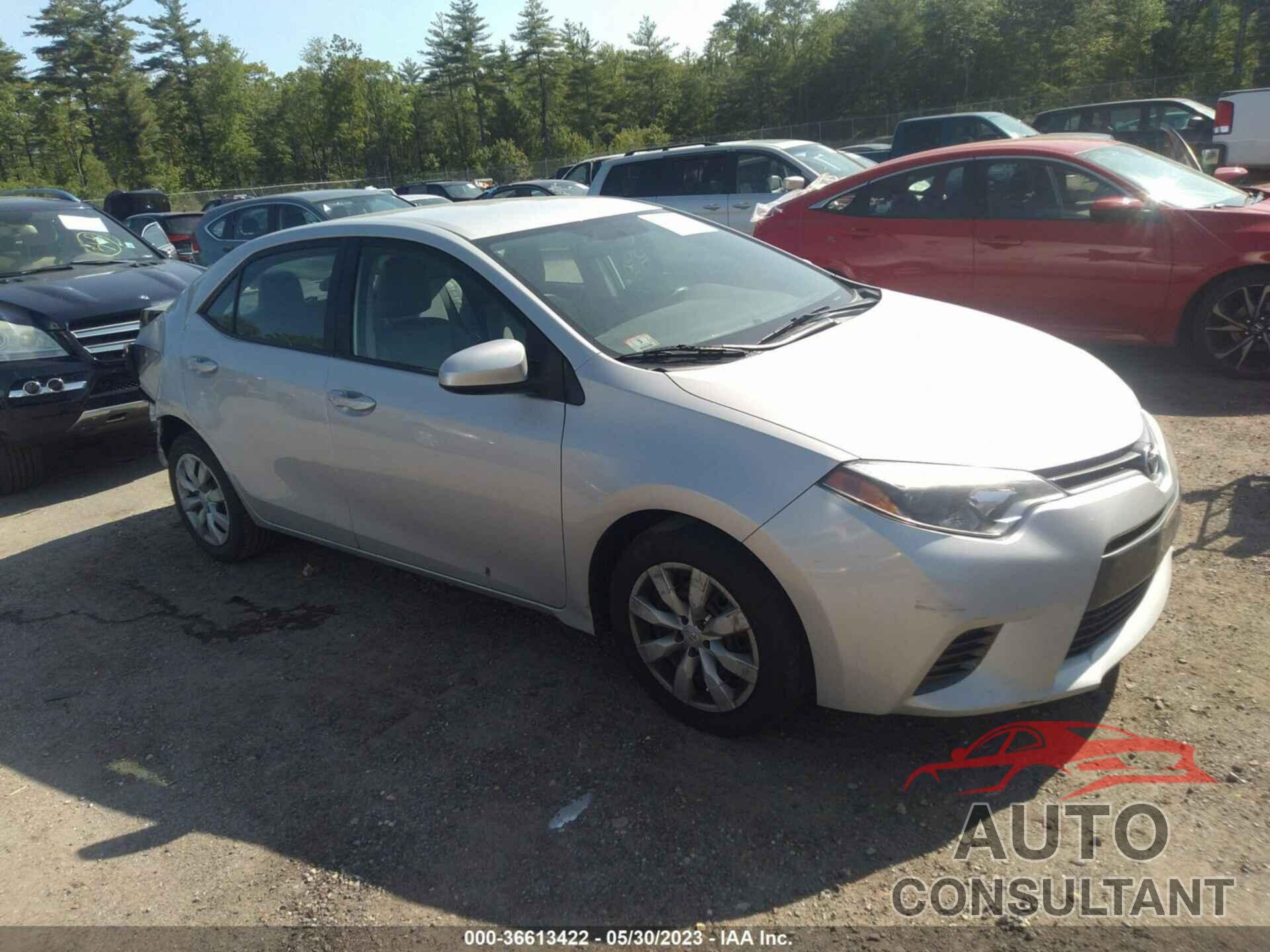 TOYOTA COROLLA 2016 - 2T1BURHE3GC556160