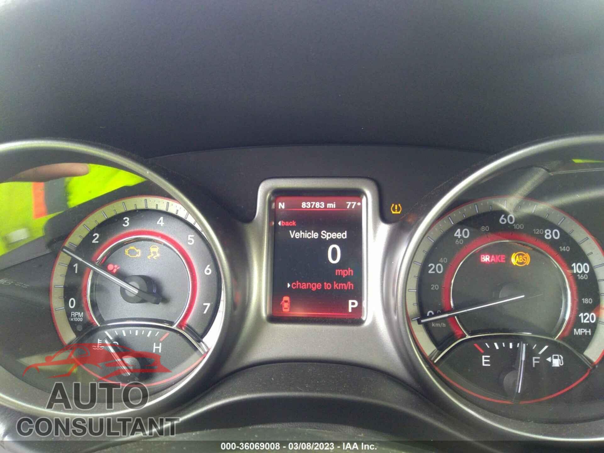 DODGE JOURNEY 2017 - 3C4PDCGG4HT555636