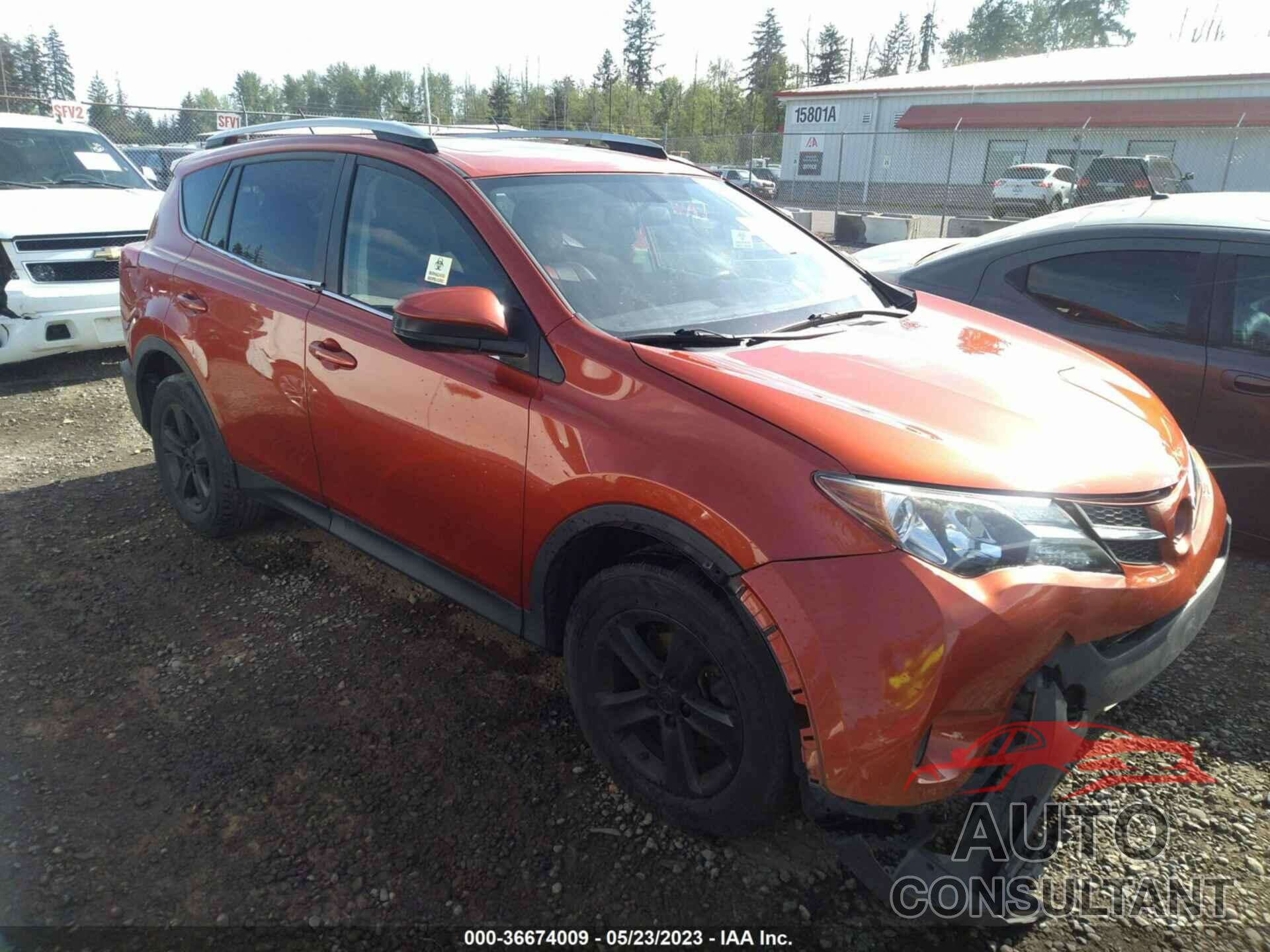 TOYOTA RAV4 2015 - 2T3RFREV5FW325553
