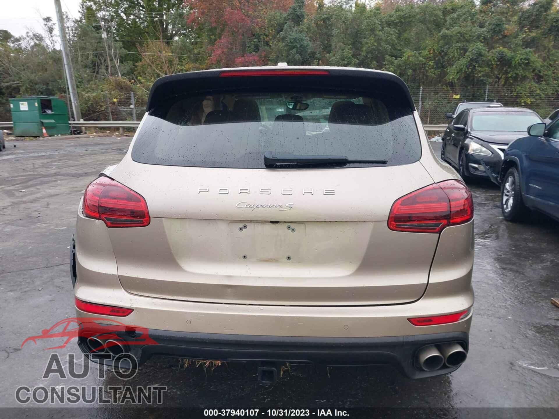 PORSCHE CAYENNE 2016 - WP1AB2A22GLA97025