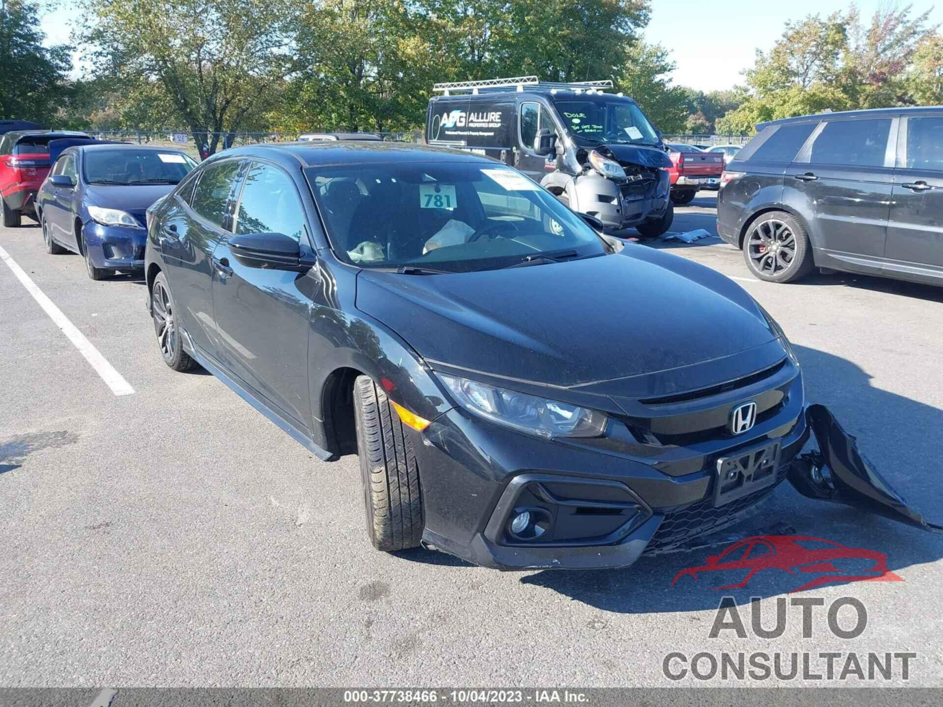 HONDA CIVIC 2021 - SHHFK7H48MU401824