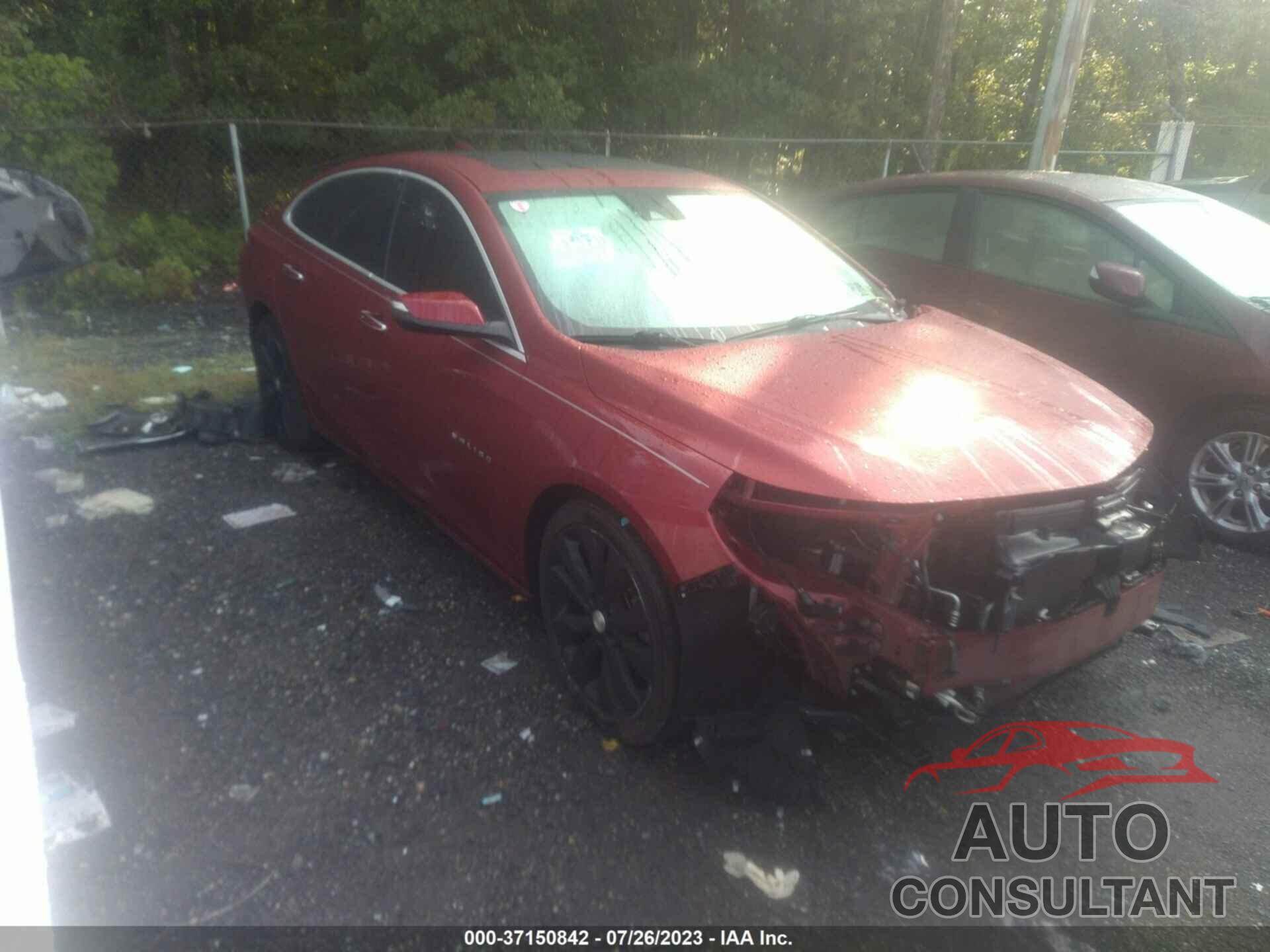 CHEVROLET MALIBU 2018 - 1G1ZE5SXXJF120783
