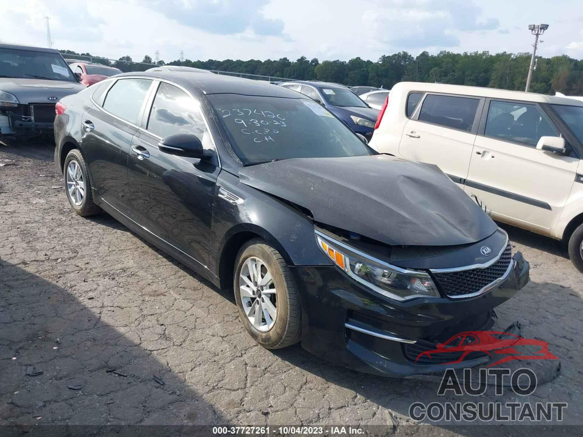 KIA OPTIMA 2018 - 5XXGT4L36JG237420