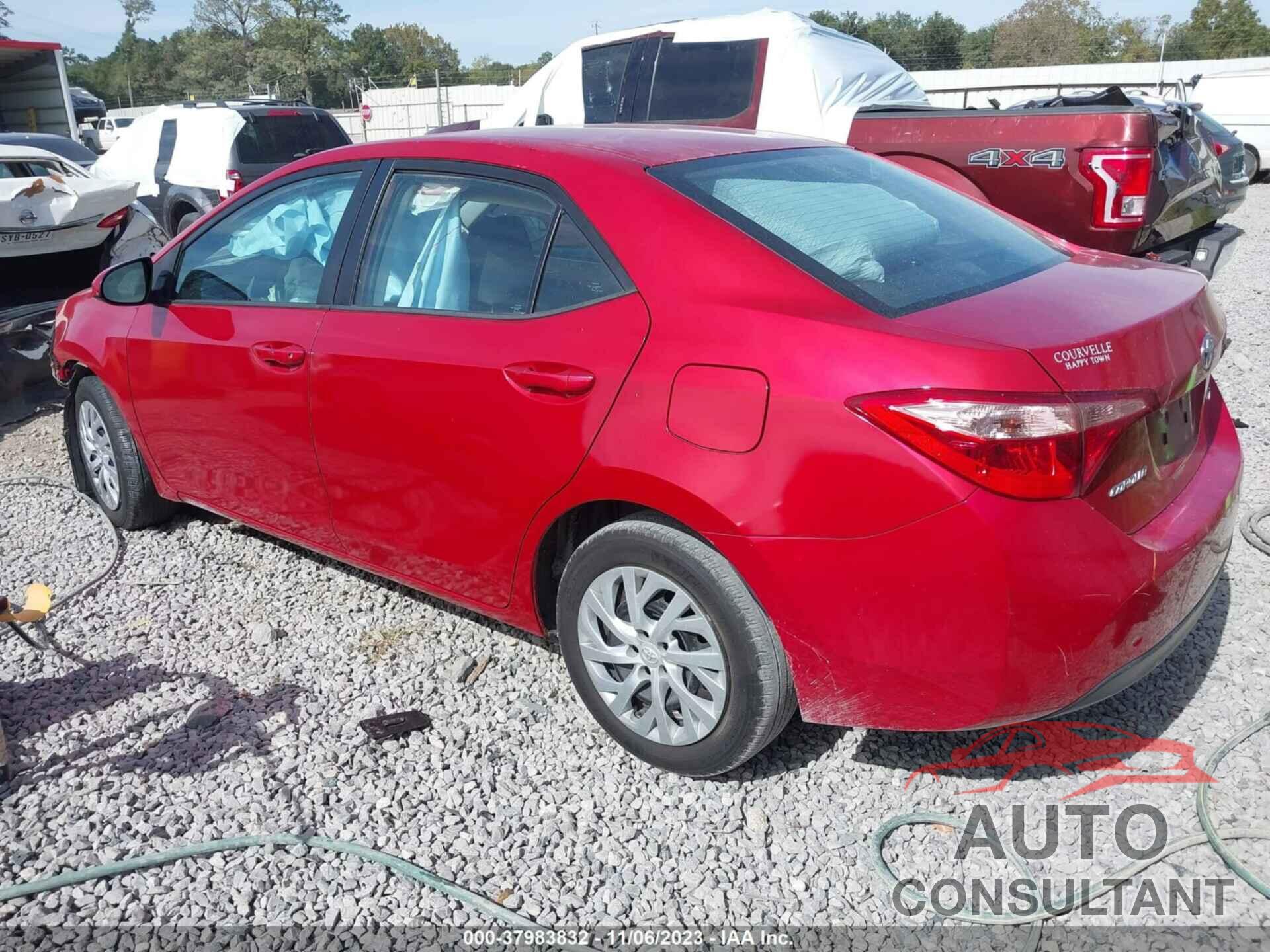 TOYOTA COROLLA 2019 - 5YFBURHE8KP942694