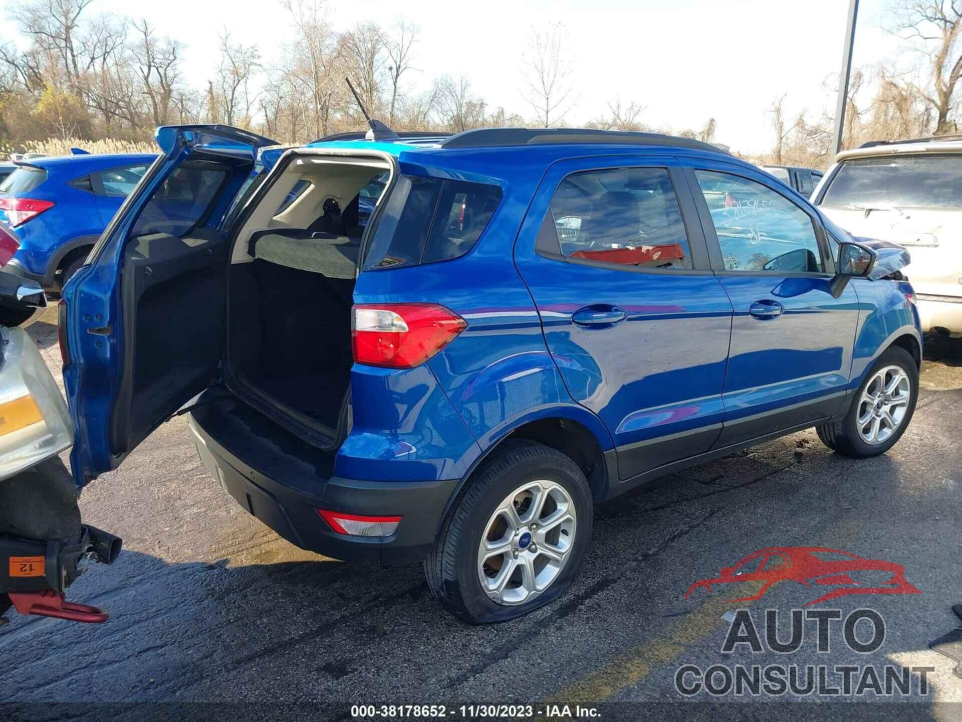 FORD ECOSPORT 2021 - MAJ3S2GE6MC436818