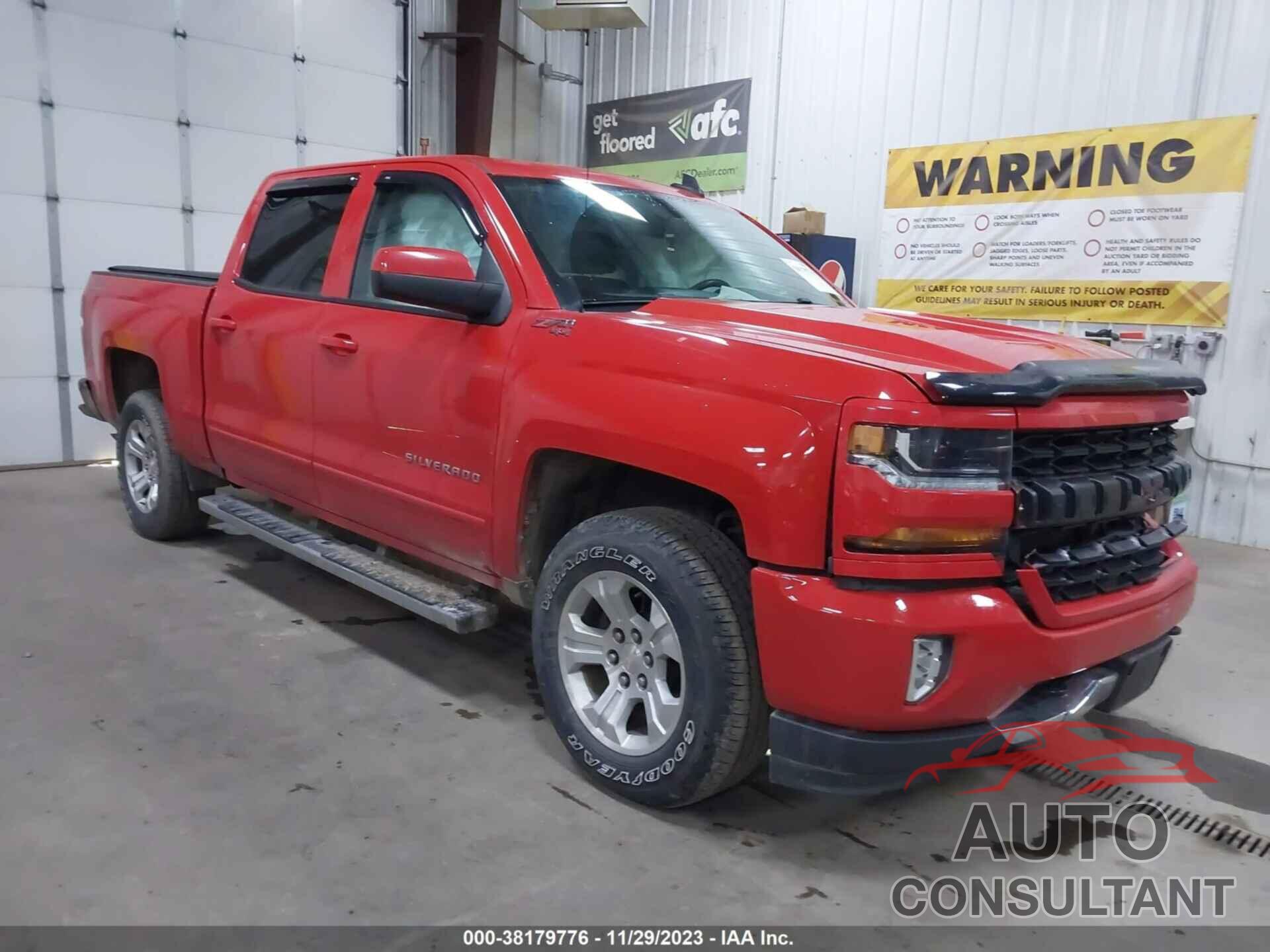 CHEVROLET SILVERADO 2017 - 3GCUKREC4HG413095