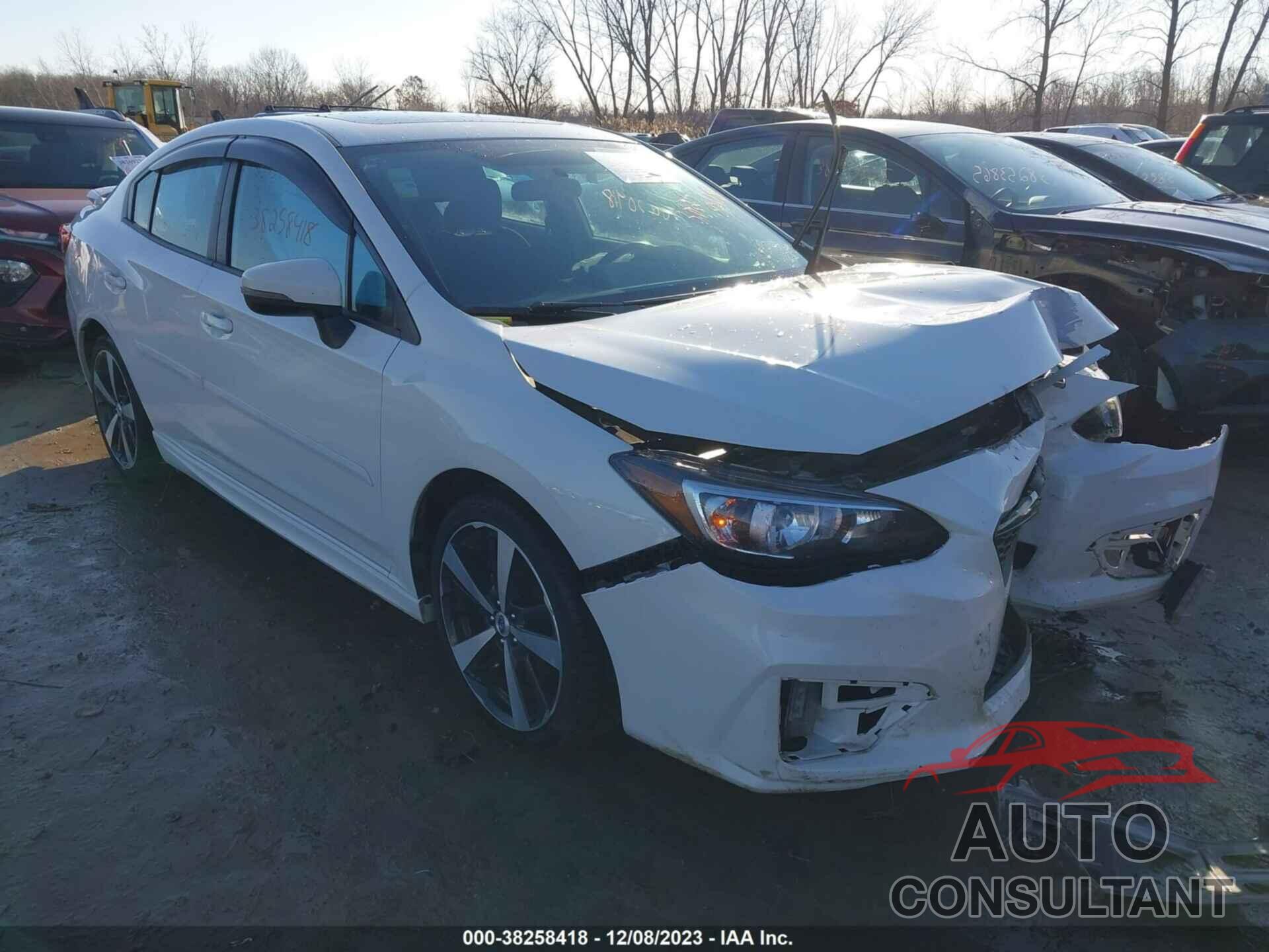 SUBARU IMPREZA 2018 - 4S3GKAL69J3611532