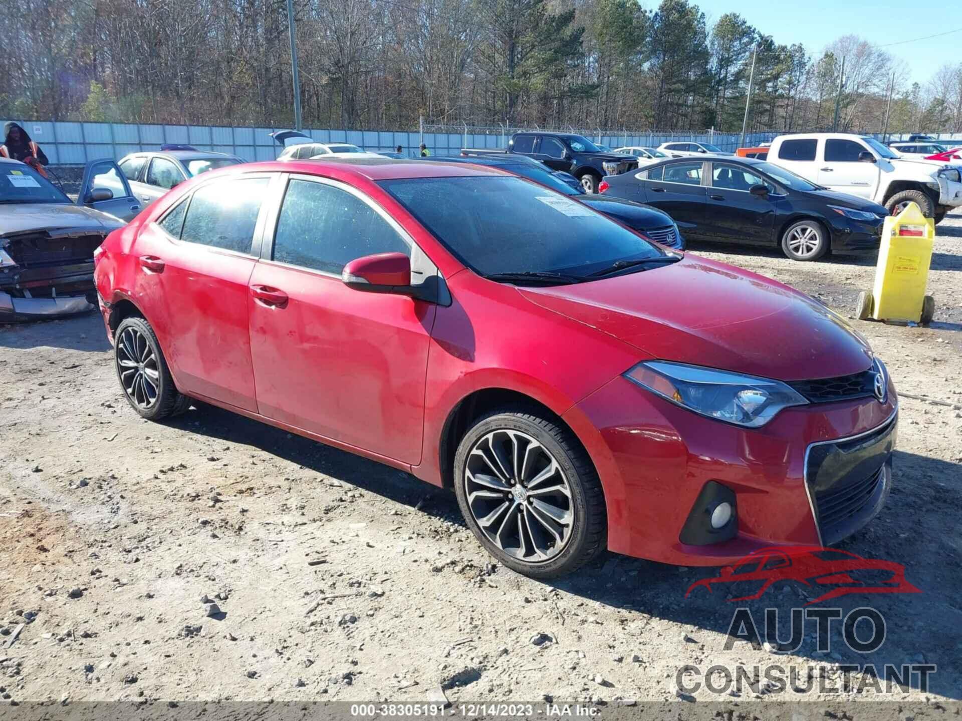 TOYOTA COROLLA 2016 - 5YFBURHE0GP378935