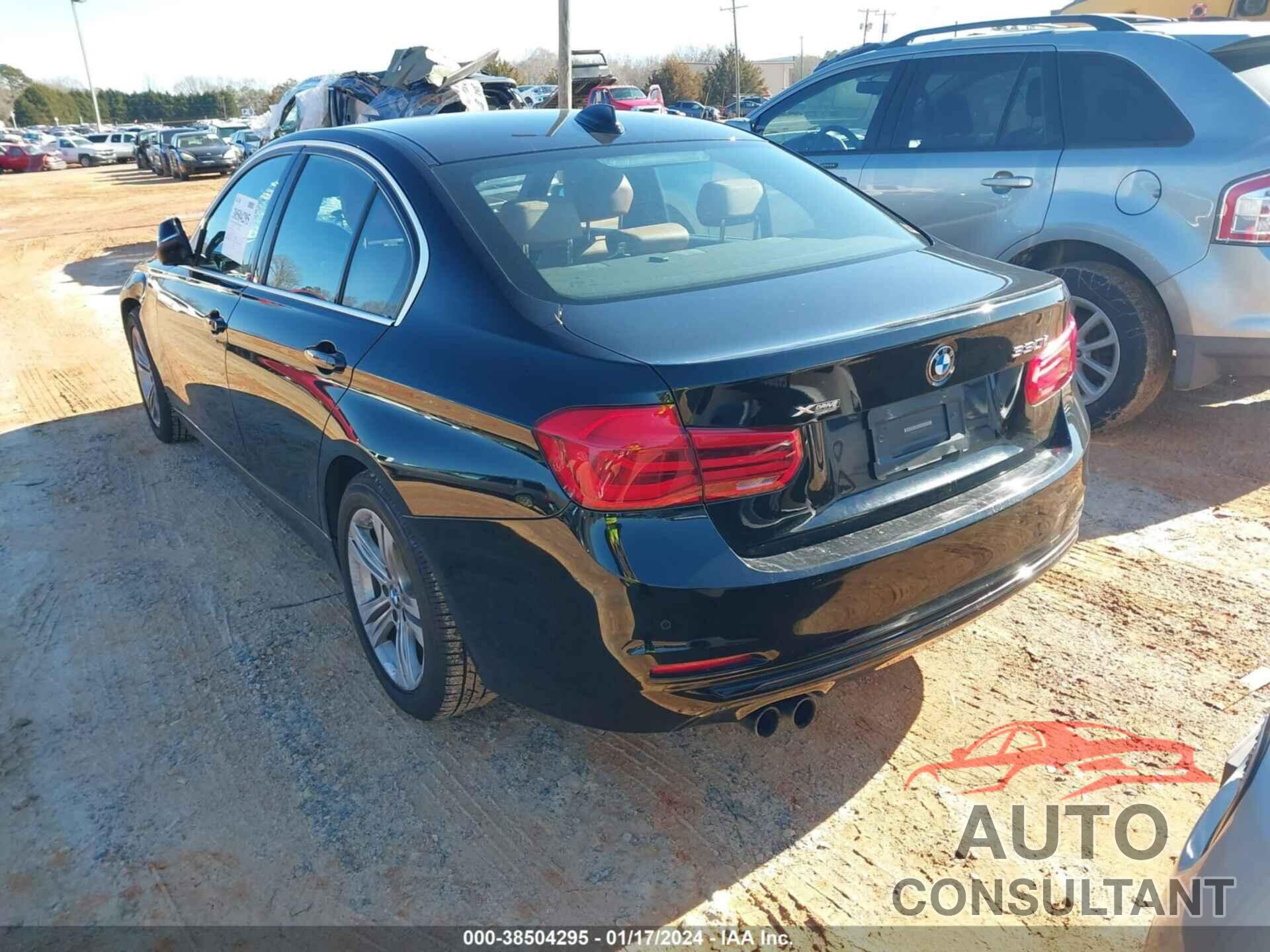 BMW 330I 2017 - WBA8D9G52HNU58616