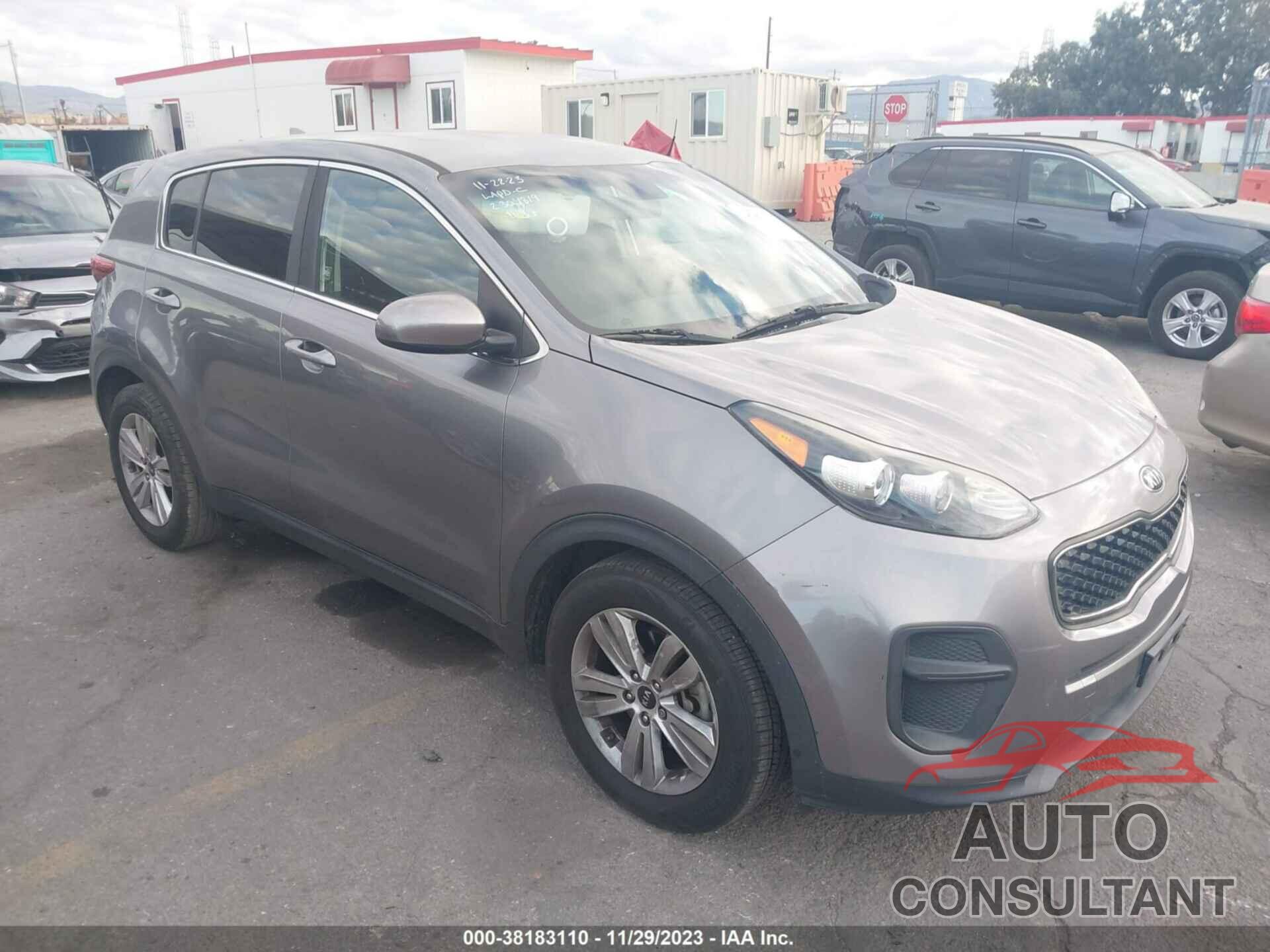 KIA SPORTAGE 2018 - KNDPM3AC1J7453436