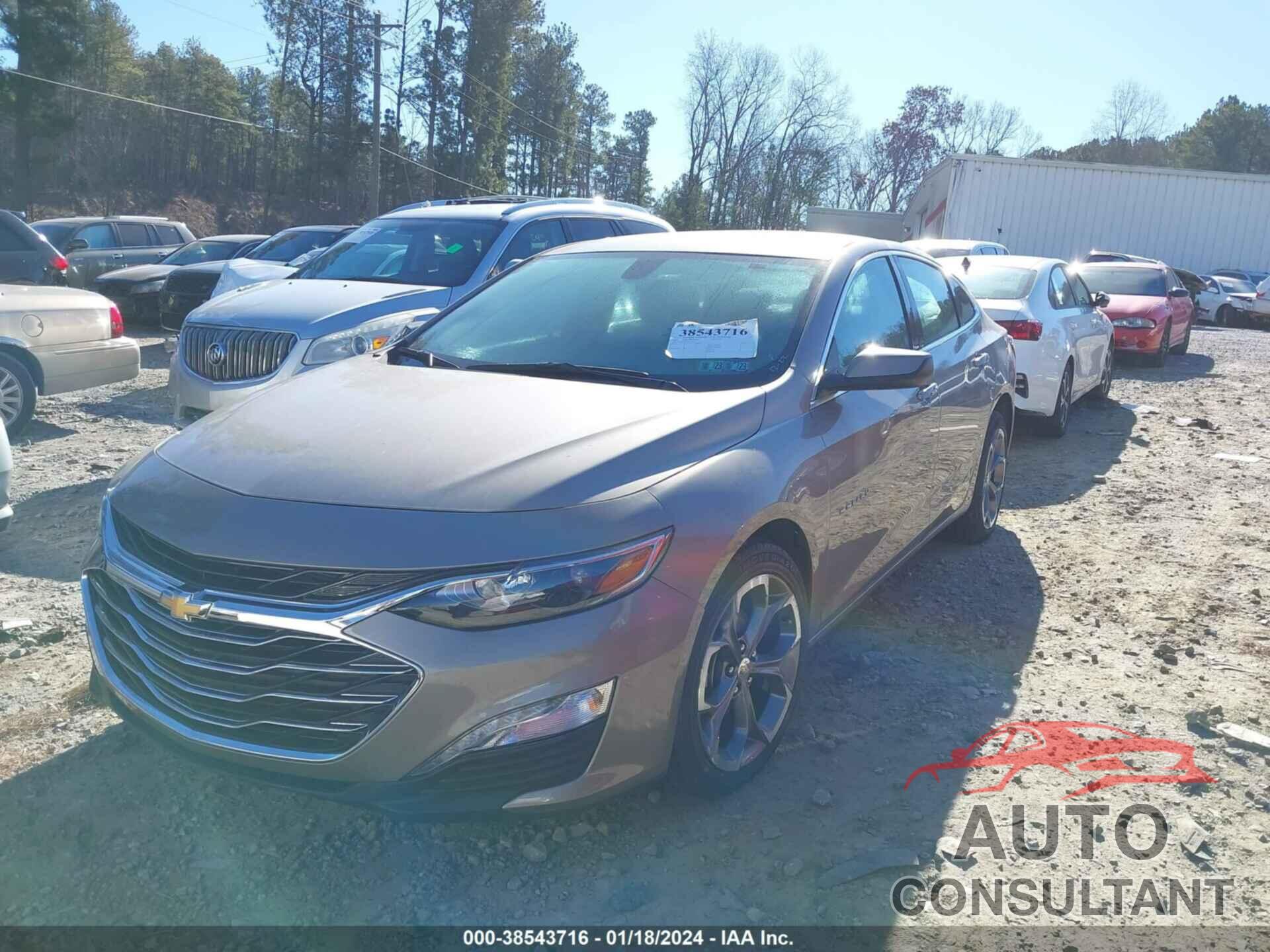 CHEVROLET MALIBU 2022 - 1G1ZD5ST2NF123926