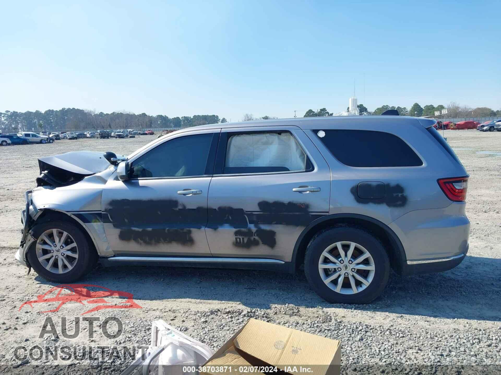 DODGE DURANGO 2019 - 1C4SDJFT0KC631997