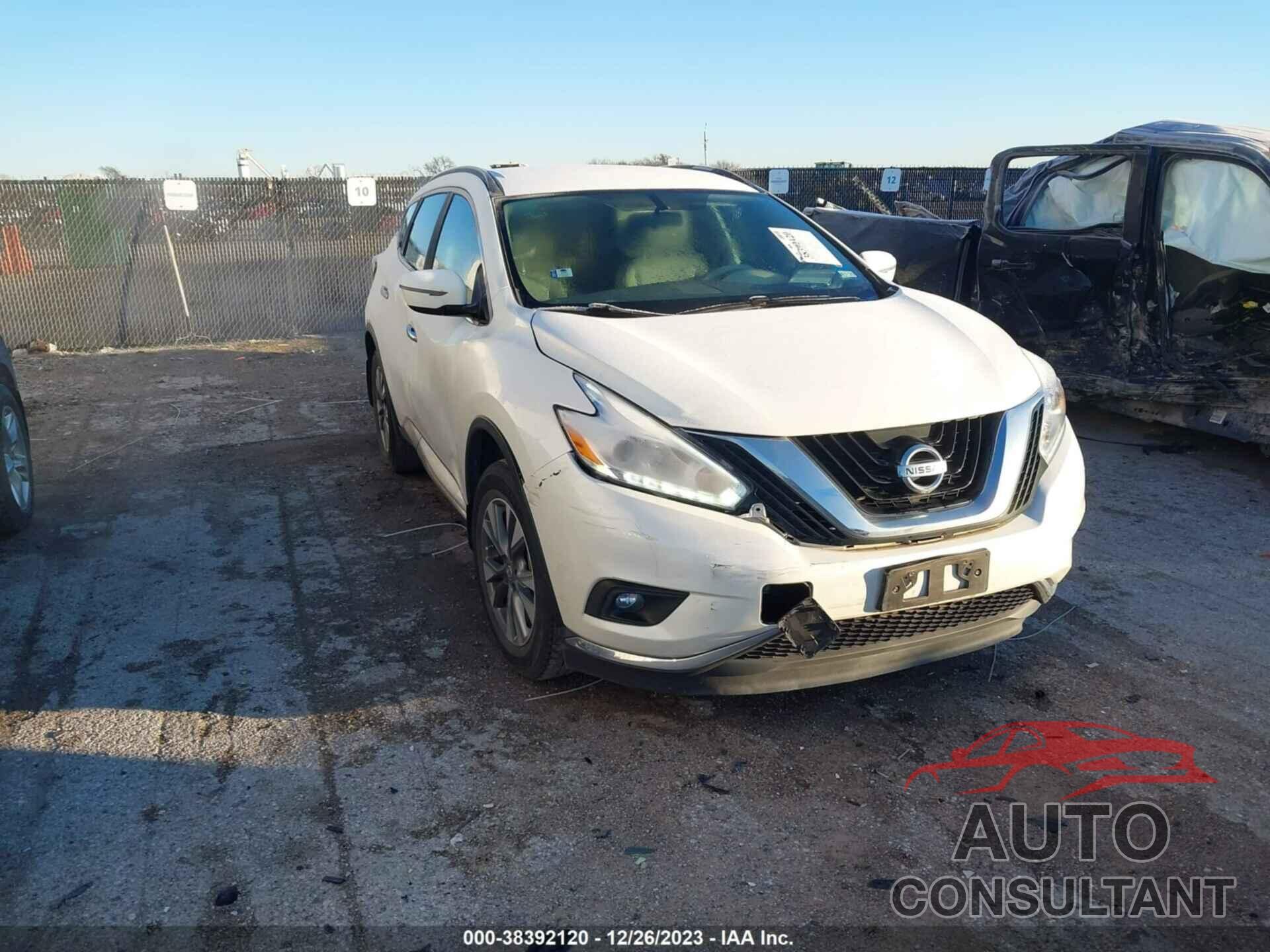 NISSAN MURANO 2017 - 5N1AZ2MG4HN188674