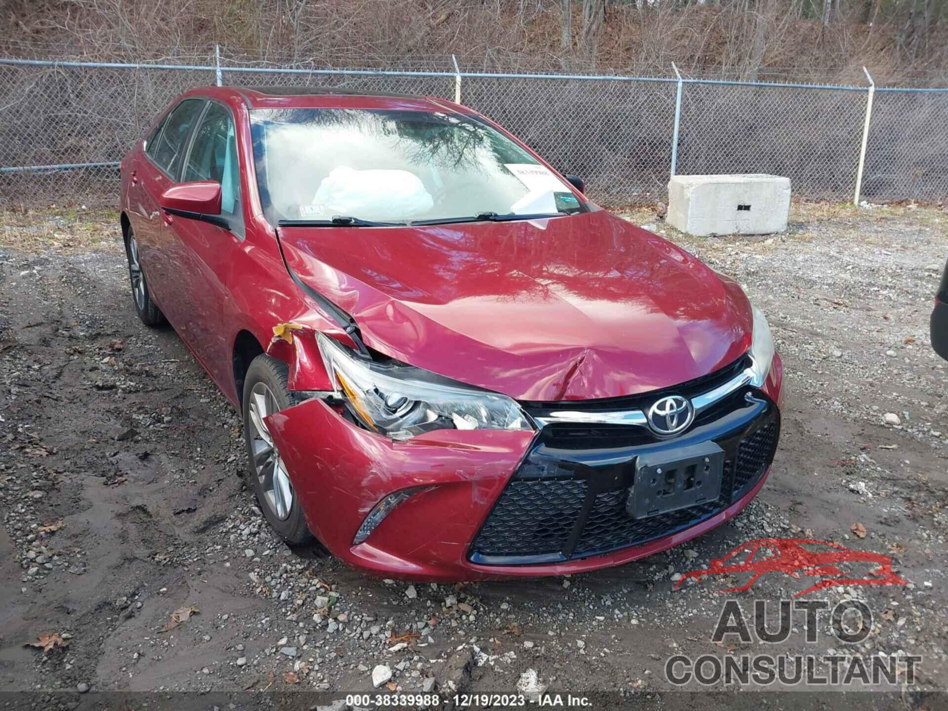 TOYOTA CAMRY 2017 - 4T1BF1FK8HU663144