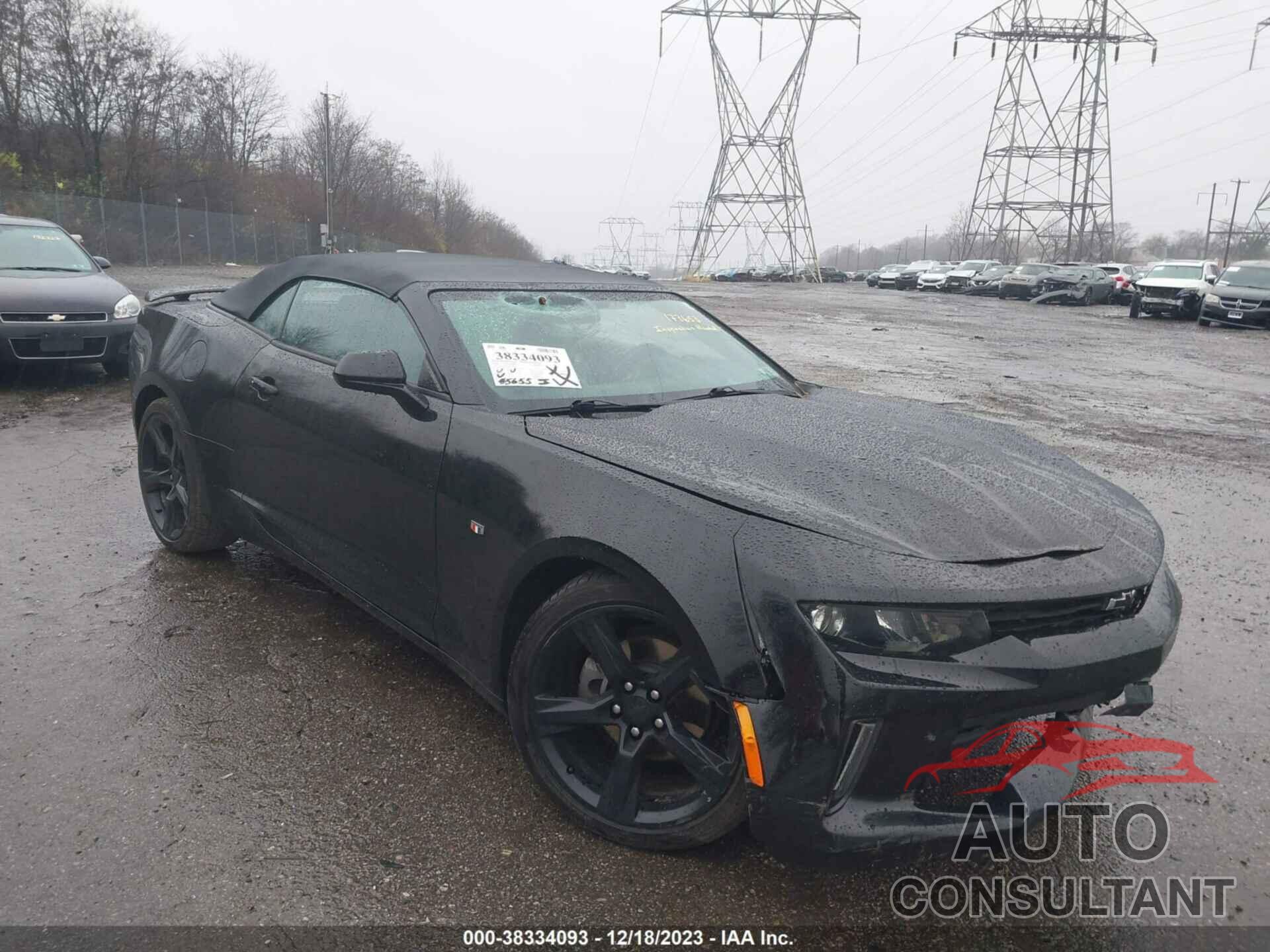 CHEVROLET CAMARO 2018 - 1G1FB3DS3J0173653