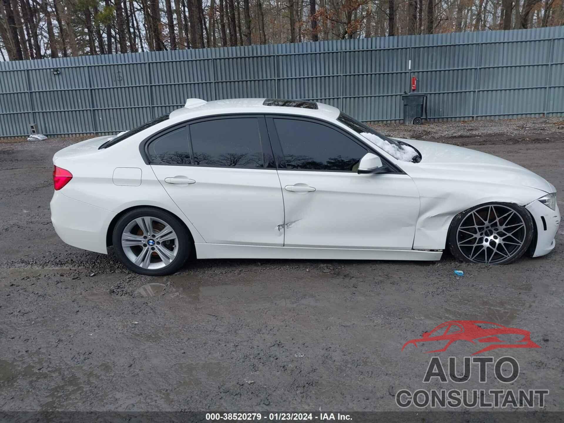 BMW 328I 2016 - WBA8E3G55GNT26765