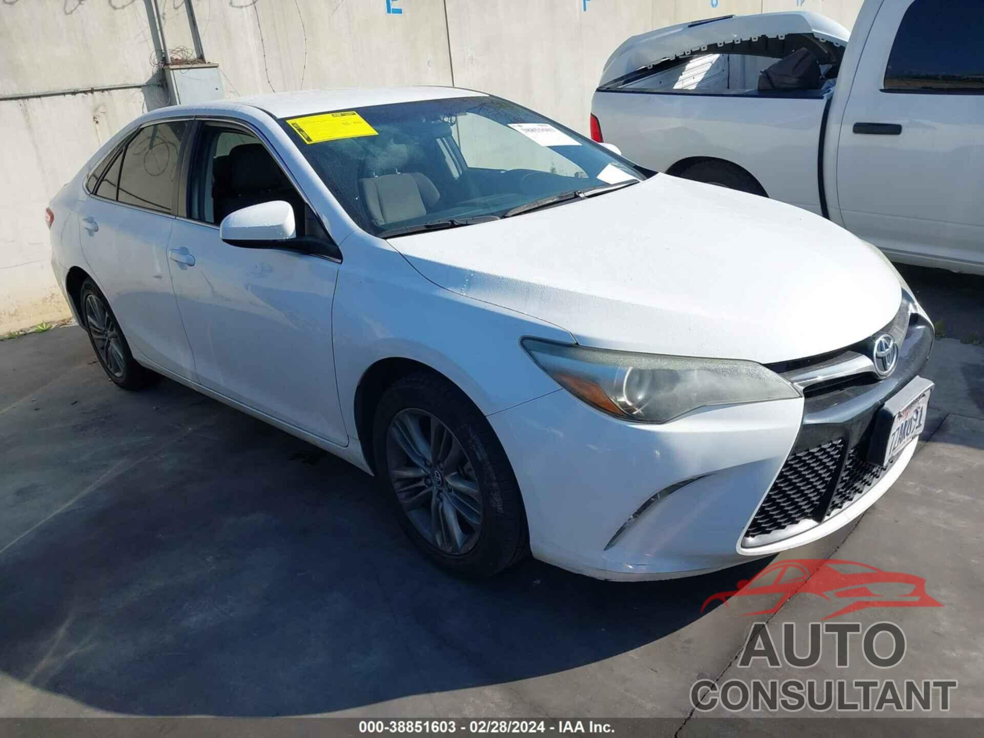 TOYOTA CAMRY 2016 - 4T1BF1FK6GU187975