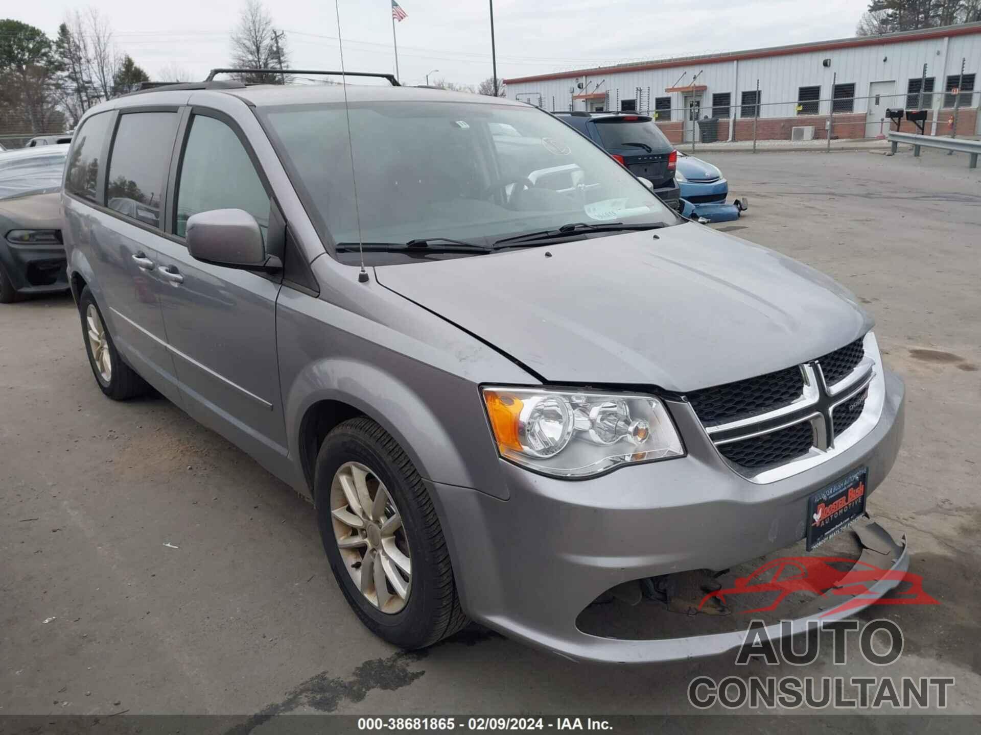 DODGE GRAND CARAVAN 2016 - 2C4RDGCG2GR334379