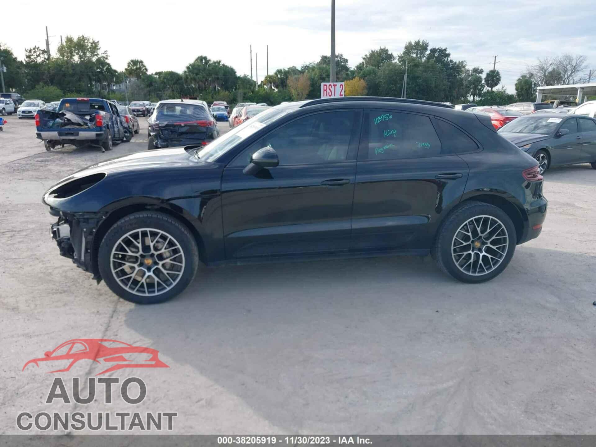 PORSCHE MACAN 2017 - WP1AB2A59HLB18786