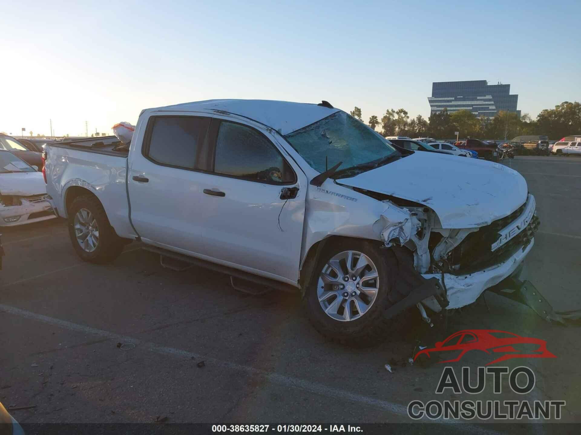 CHEVROLET SILVERADO 1500 2021 - 3GCPWBEK5MG263637
