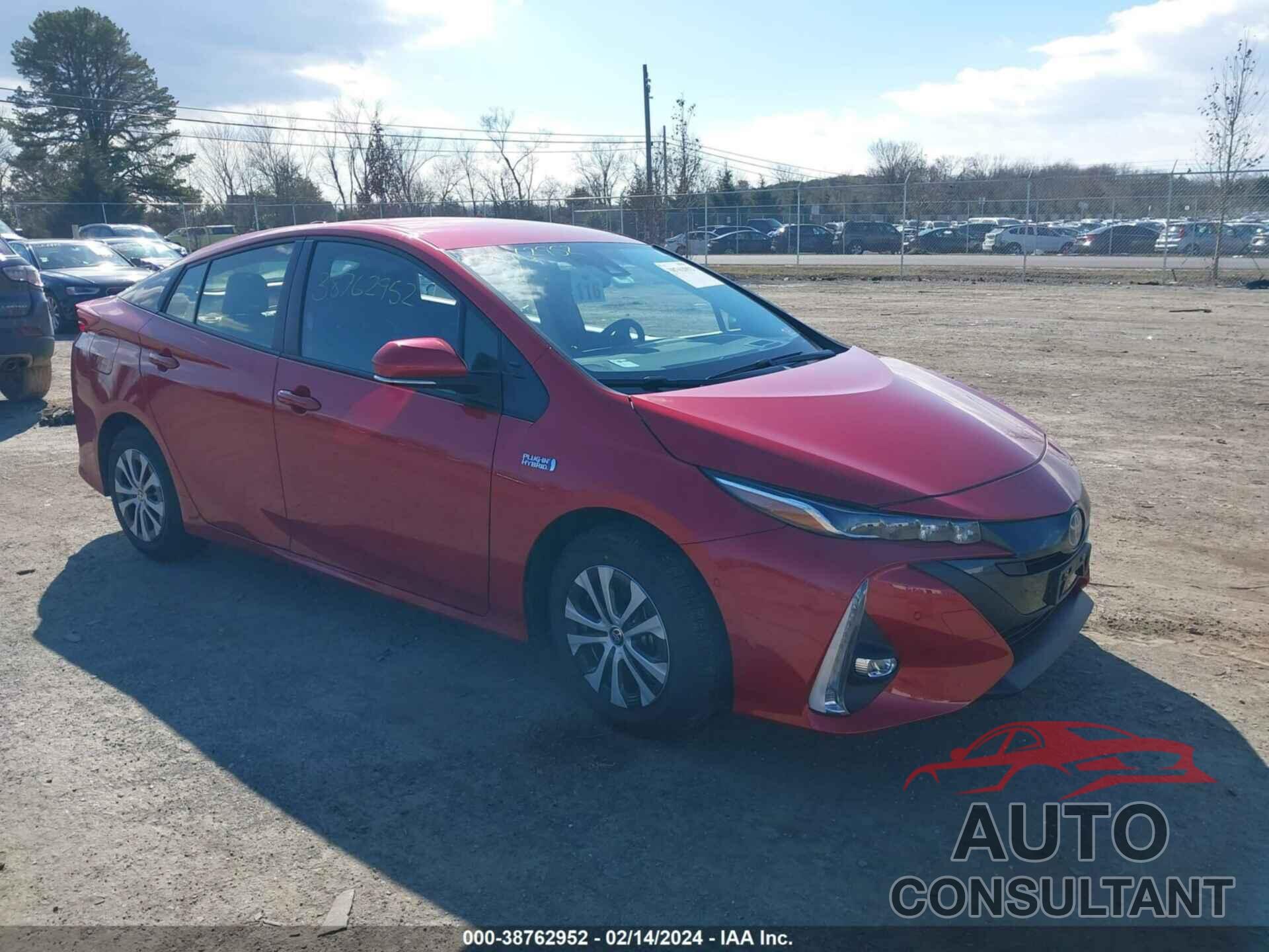 TOYOTA PRIUS PRIME 2022 - JTDKAMFP1N3226989