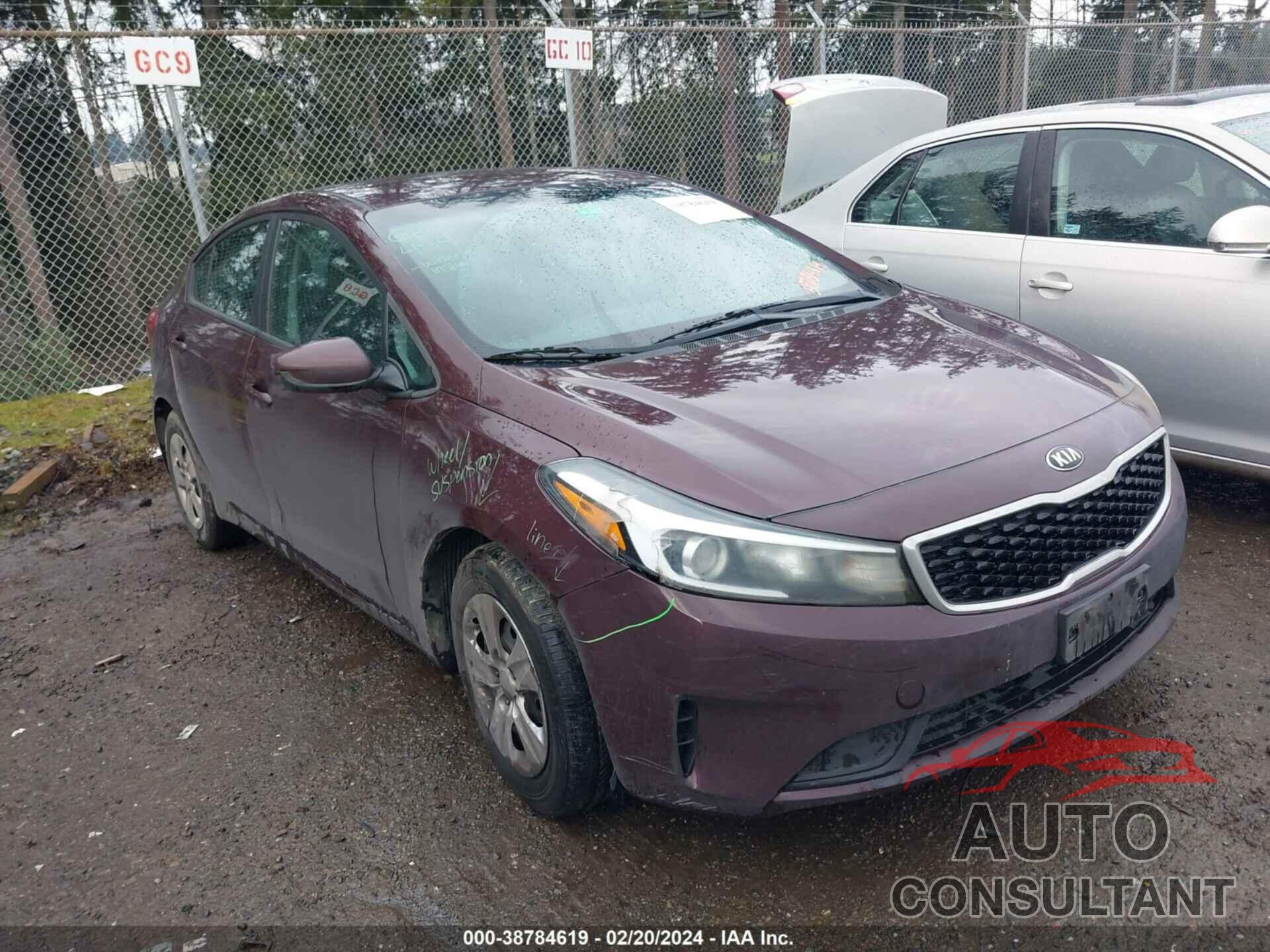 KIA FORTE 2017 - 3KPFK4A72HE160858