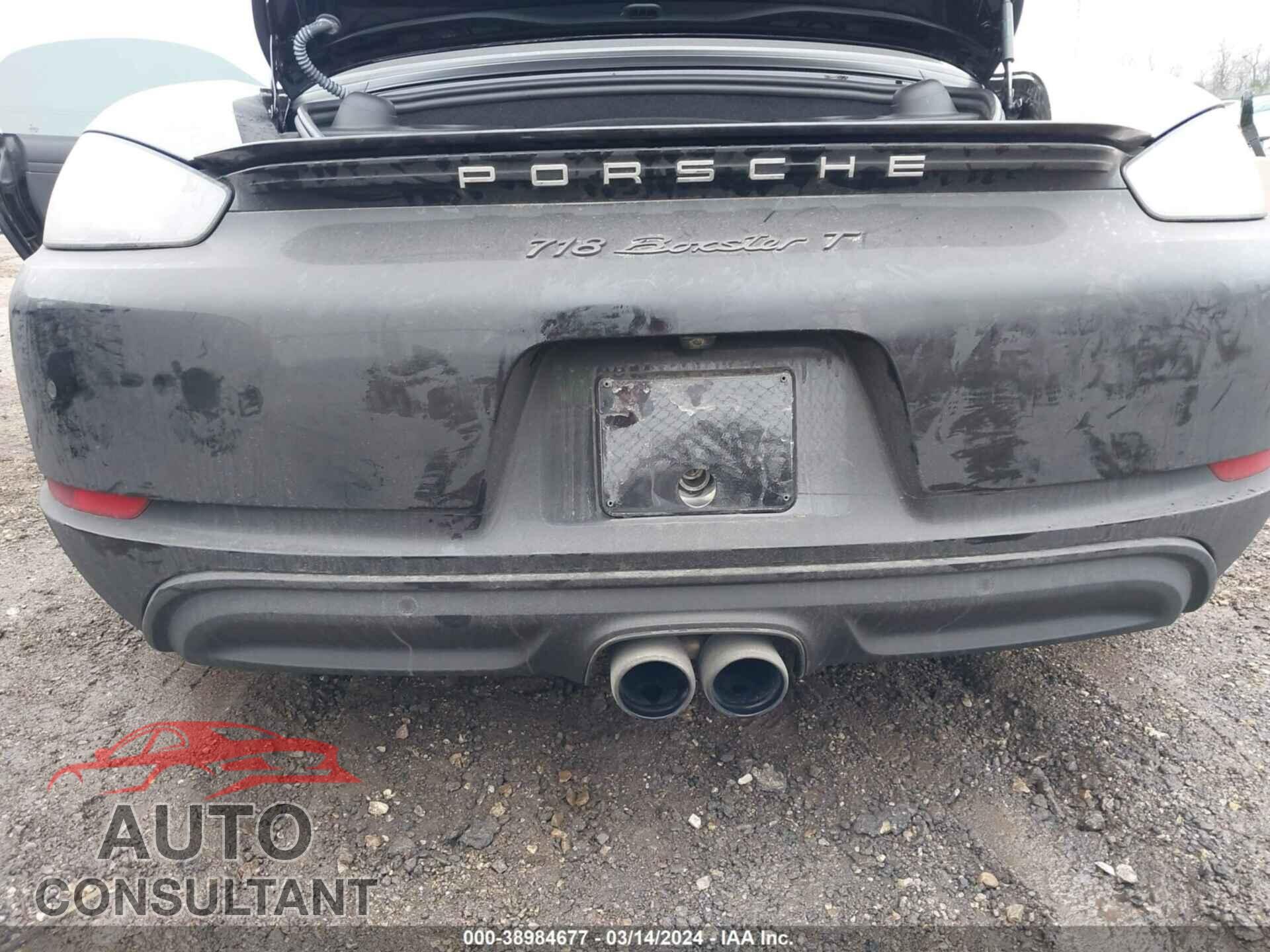 PORSCHE 718 BOXSTER 2021 - WP0CA2A82MS210202