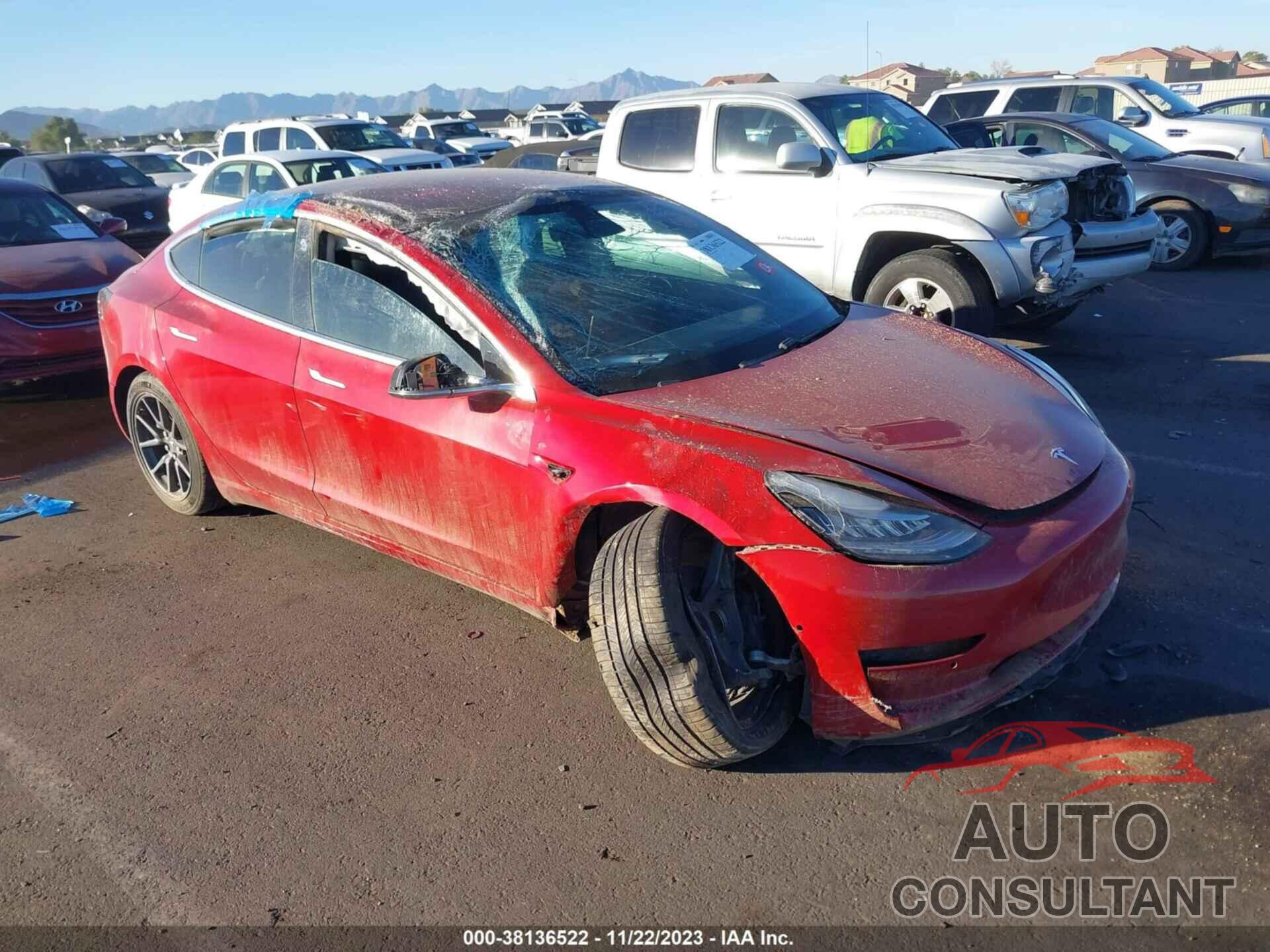 TESLA MODEL 3 2018 - 5YJ3E1EA9JF041266