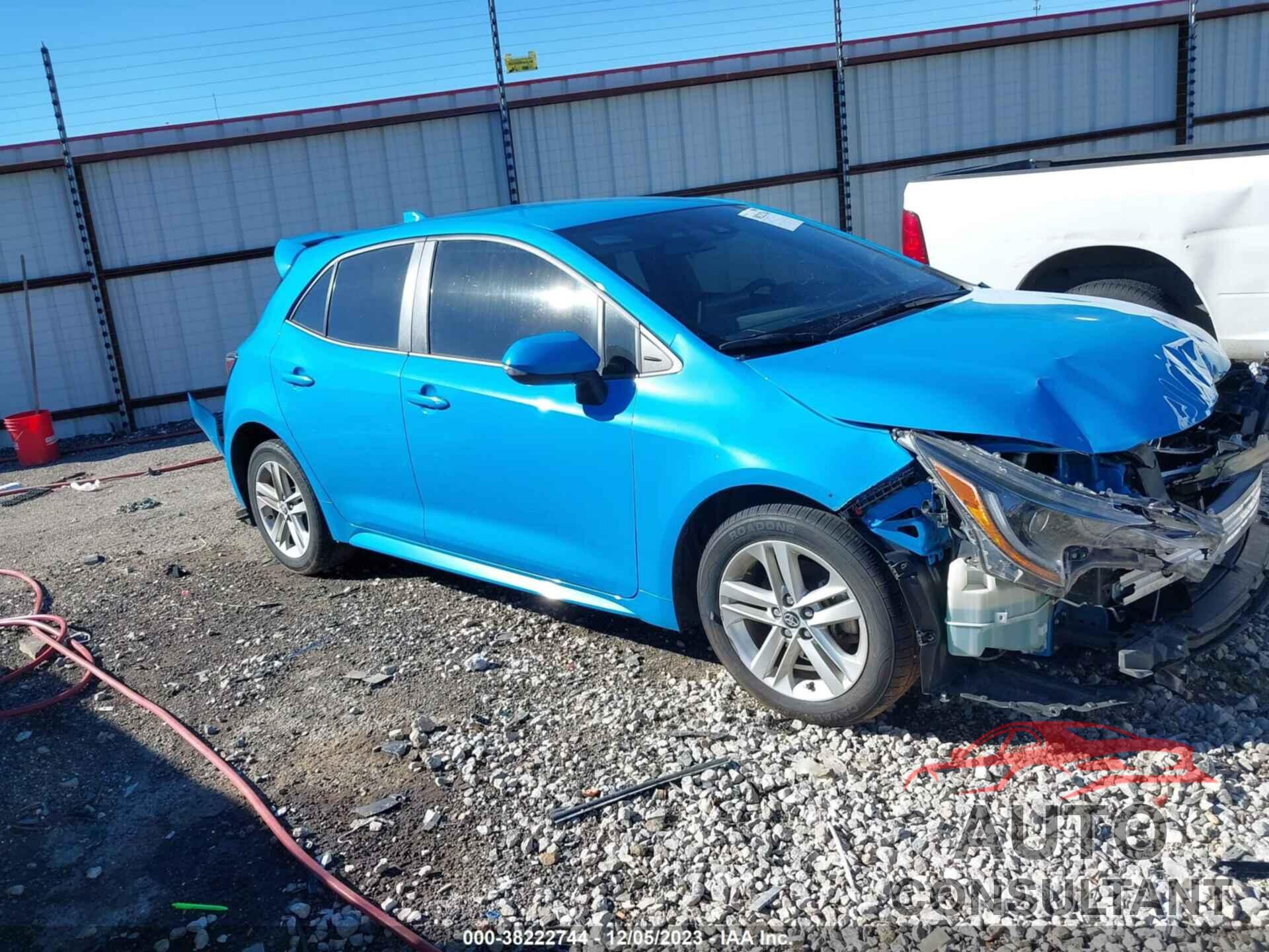 TOYOTA COROLLA 2020 - JTNB4RBE9L3092685