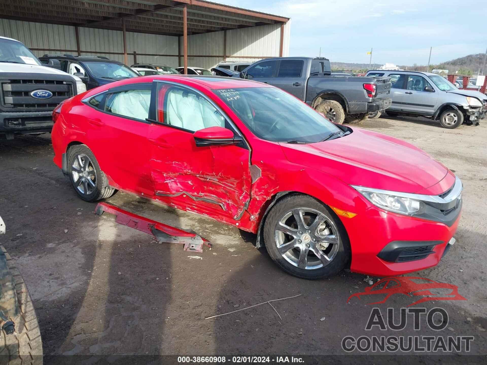 HONDA CIVIC 2016 - 2HGFC2F75GH569466