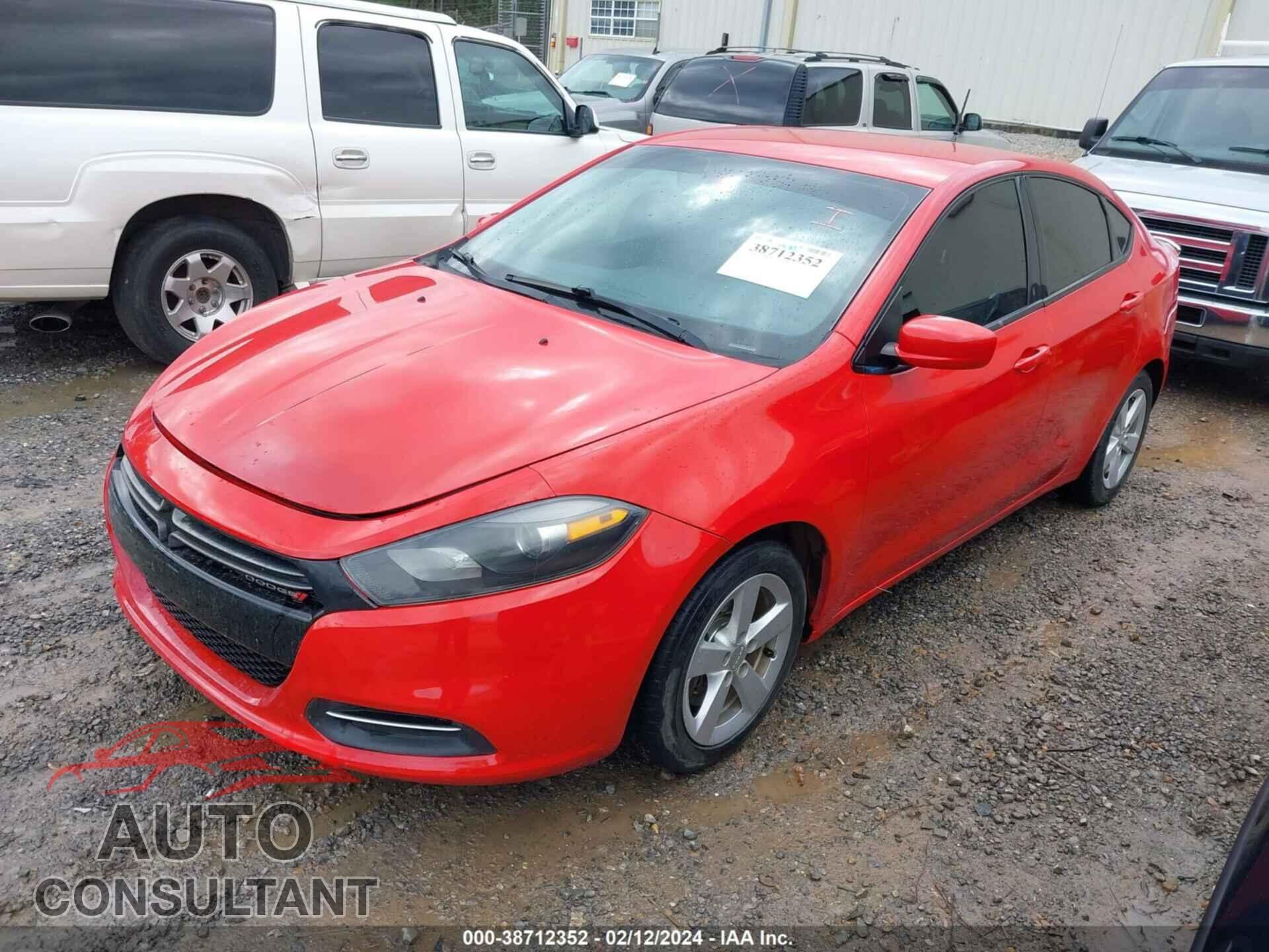 DODGE DART 2016 - 1C3CDFBB5GD616111