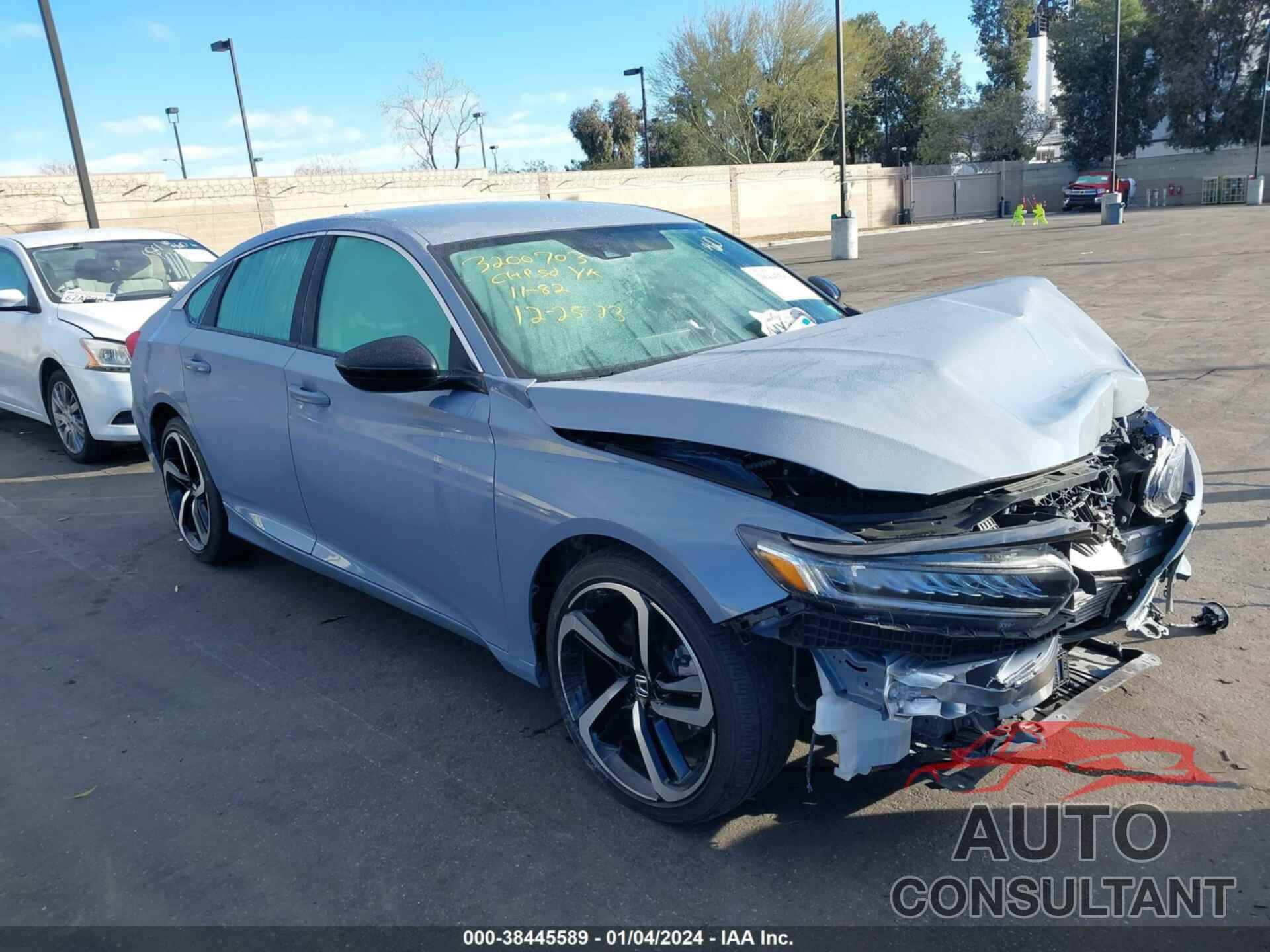 HONDA ACCORD 2021 - 1HGCV1F43MA077638